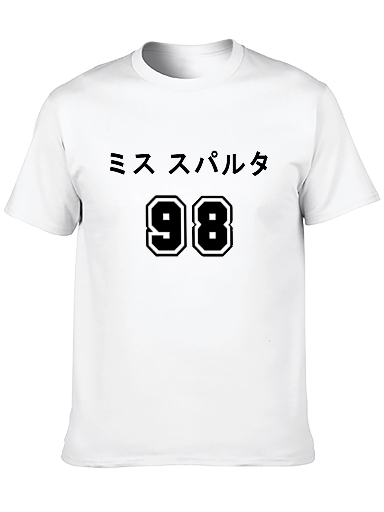 Black Miss Sparta 98 Graphic Tee