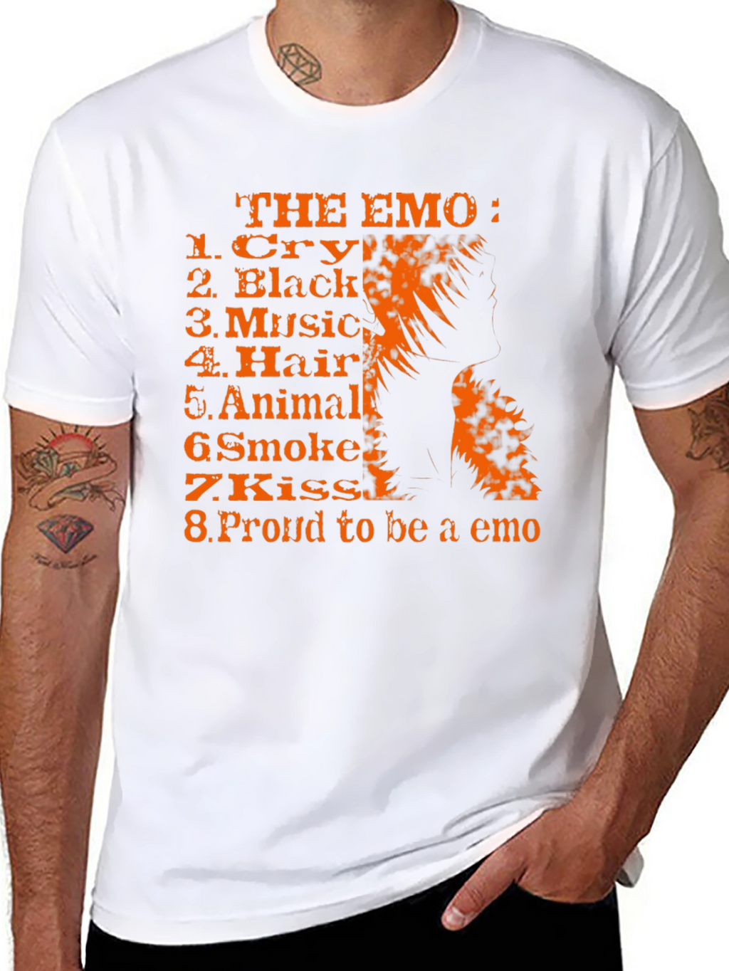The Emo: Black T-Shirt