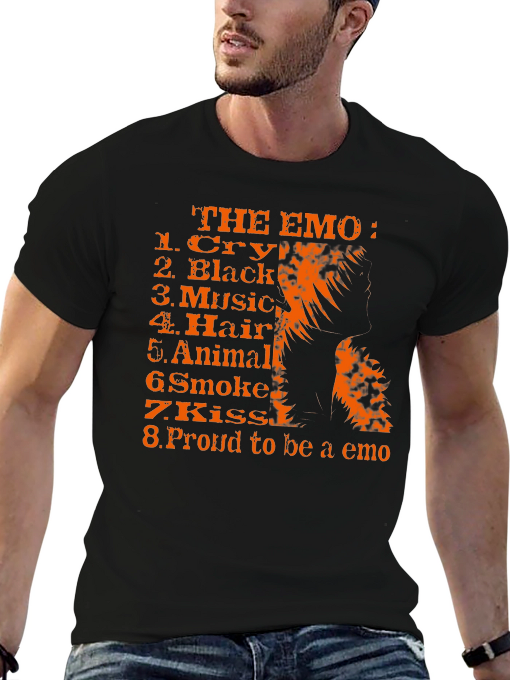 The Emo: Black T-Shirt