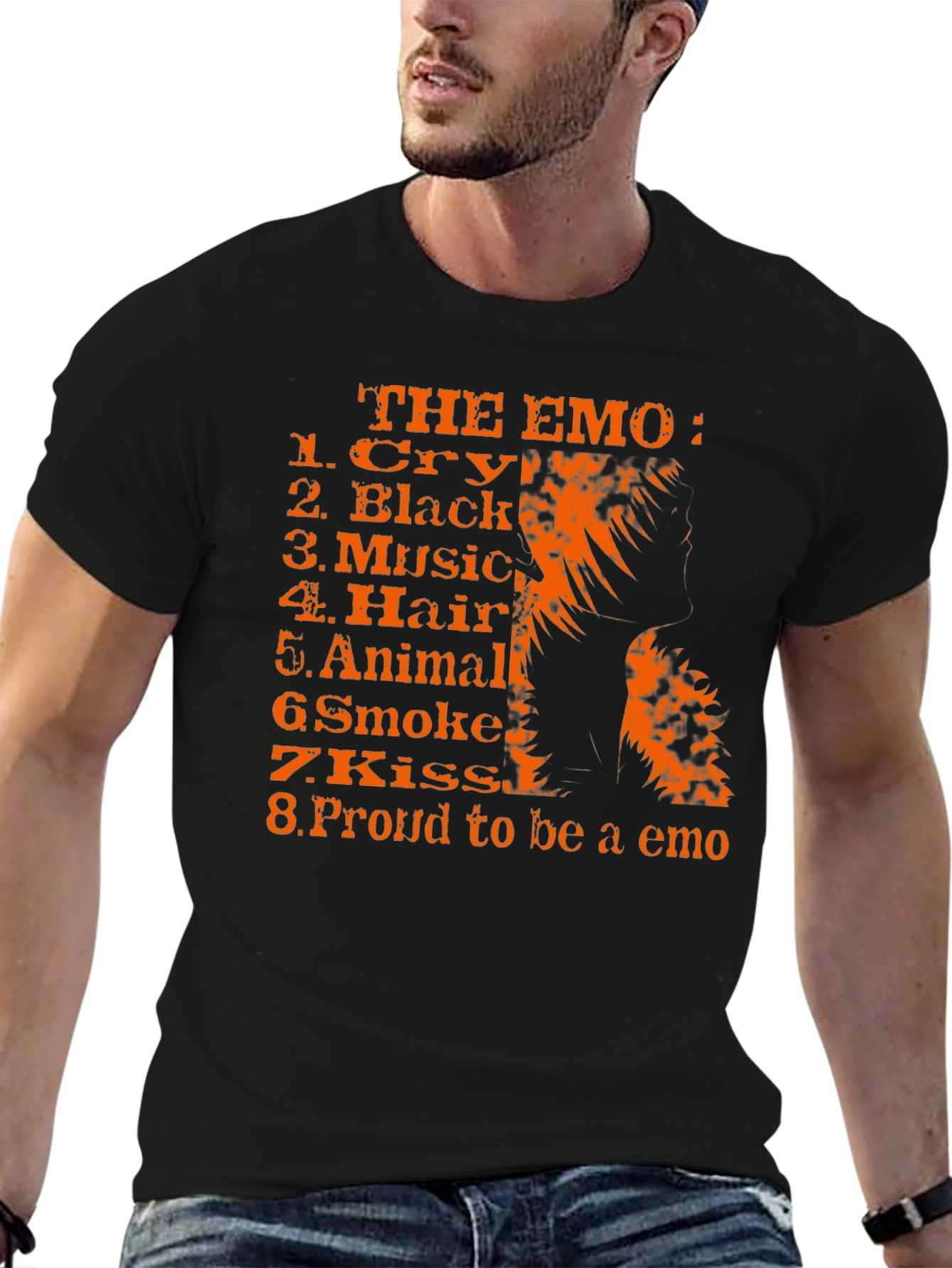The Emo: Black T-Shirt