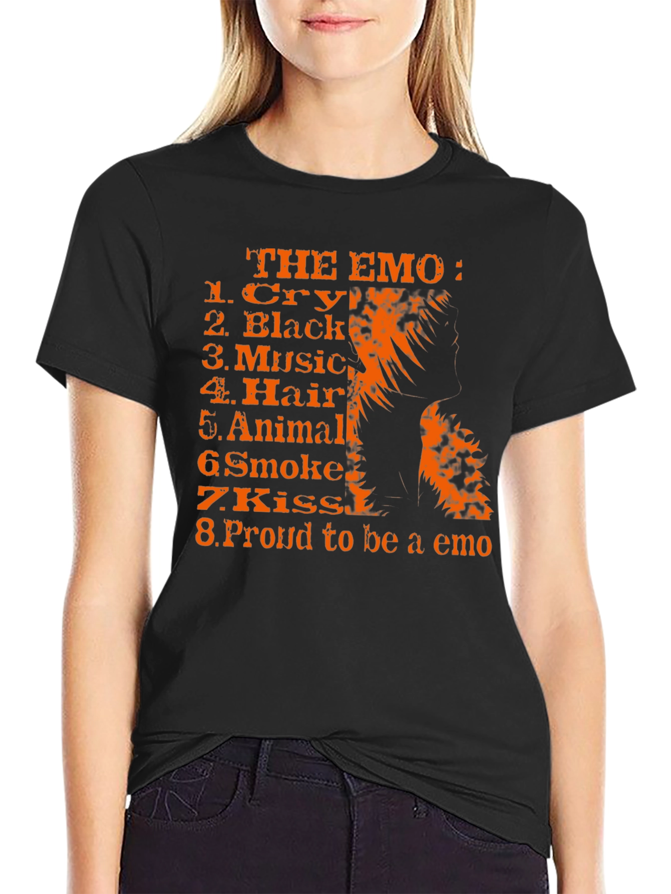 The Emo: Black T-Shirt