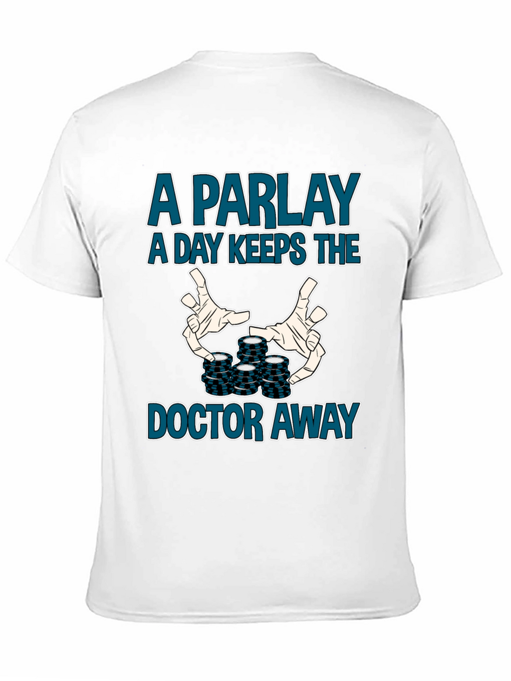 Parlay Gambler Graphic Tee - Funny Betting Shirt