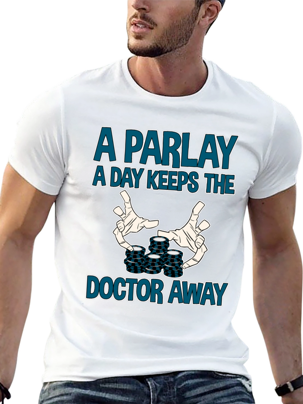 Parlay Gambler Graphic Tee - Funny Betting Shirt