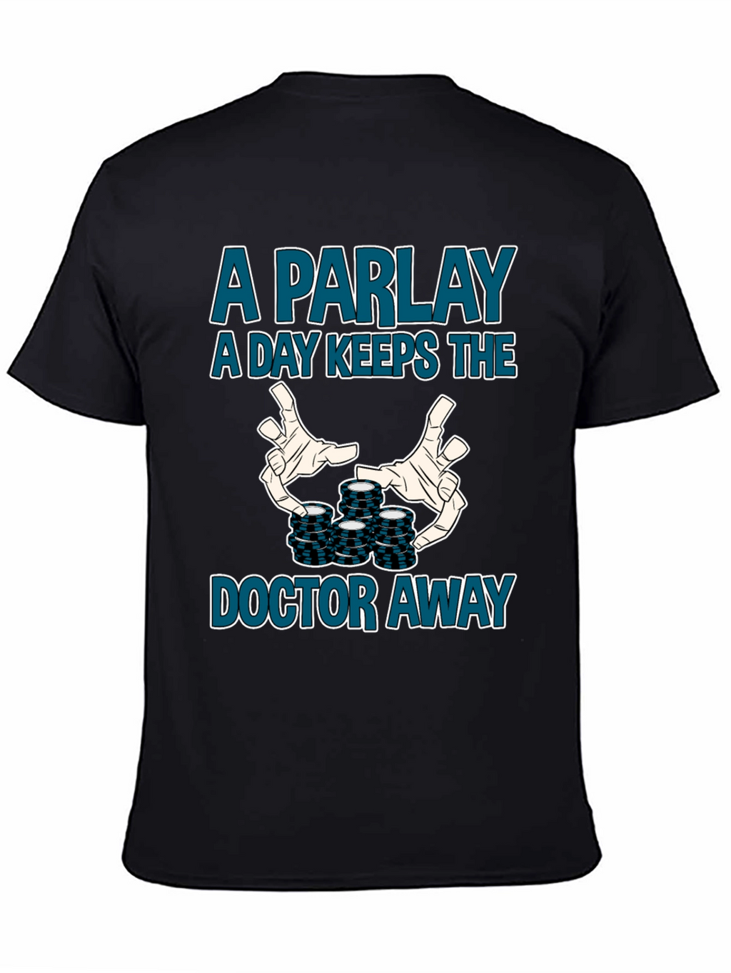 Parlay Gambler Graphic Tee - Funny Betting Shirt