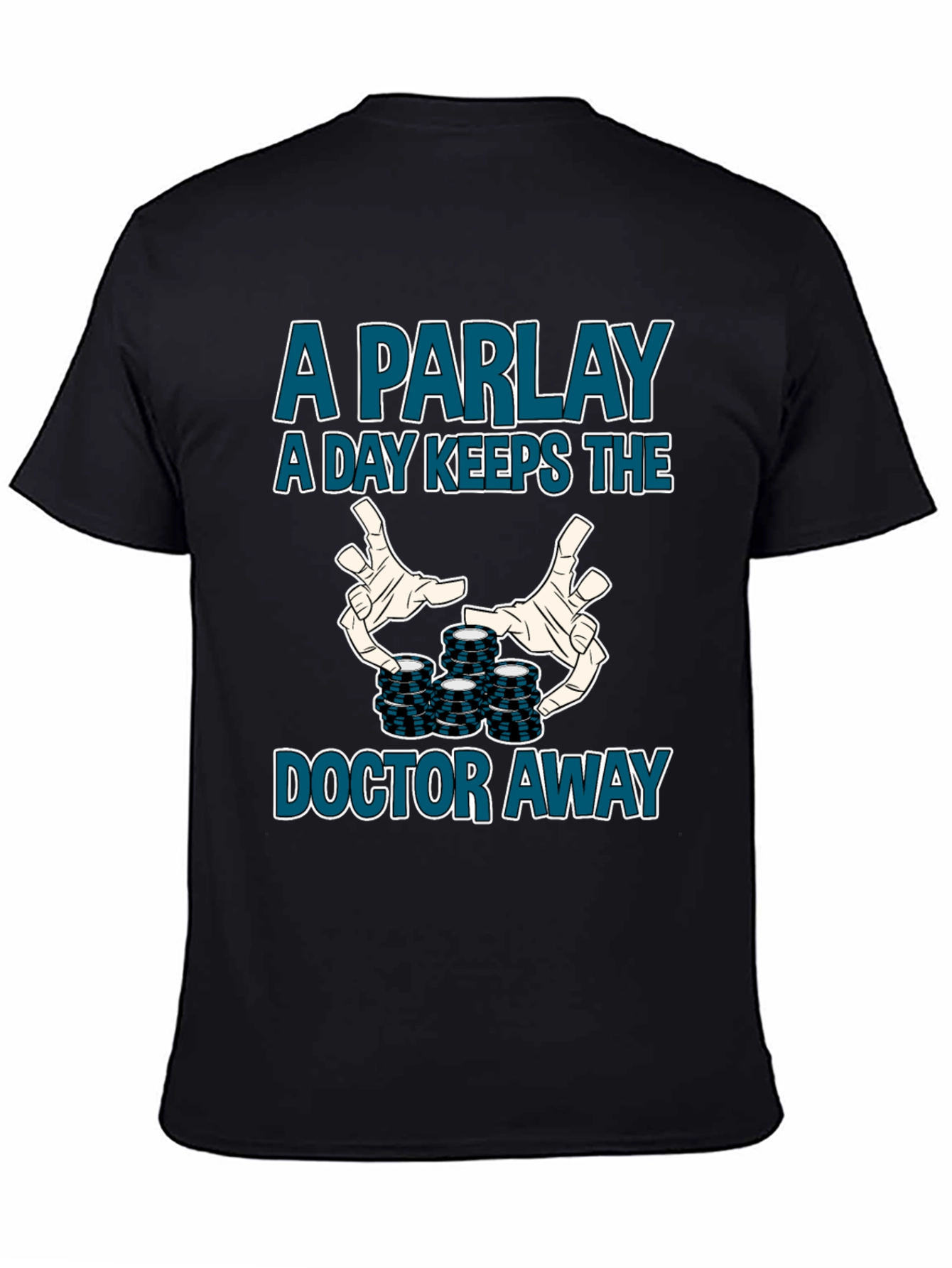 Parlay Gambler Graphic Tee - Funny Betting Shirt