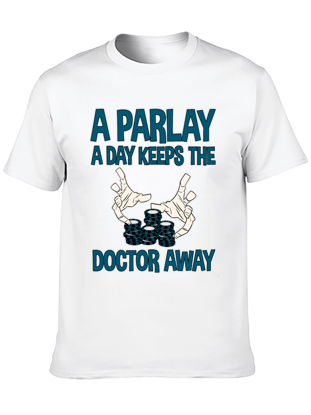 Parlay Gambler Graphic Tee - Funny Betting Shirt