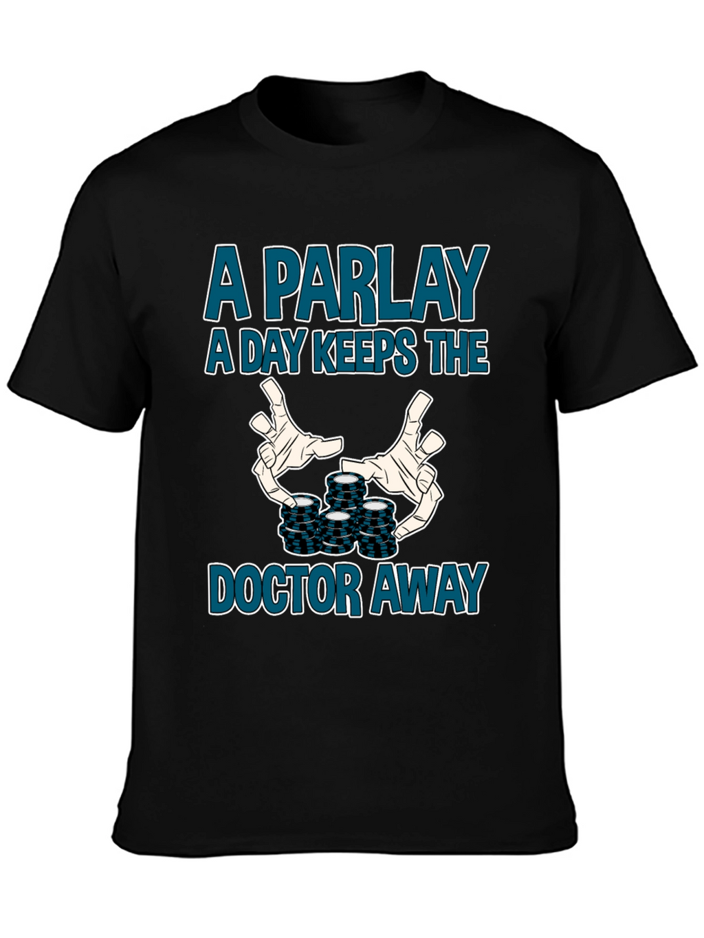 Parlay Gambler Graphic Tee - Funny Betting Shirt