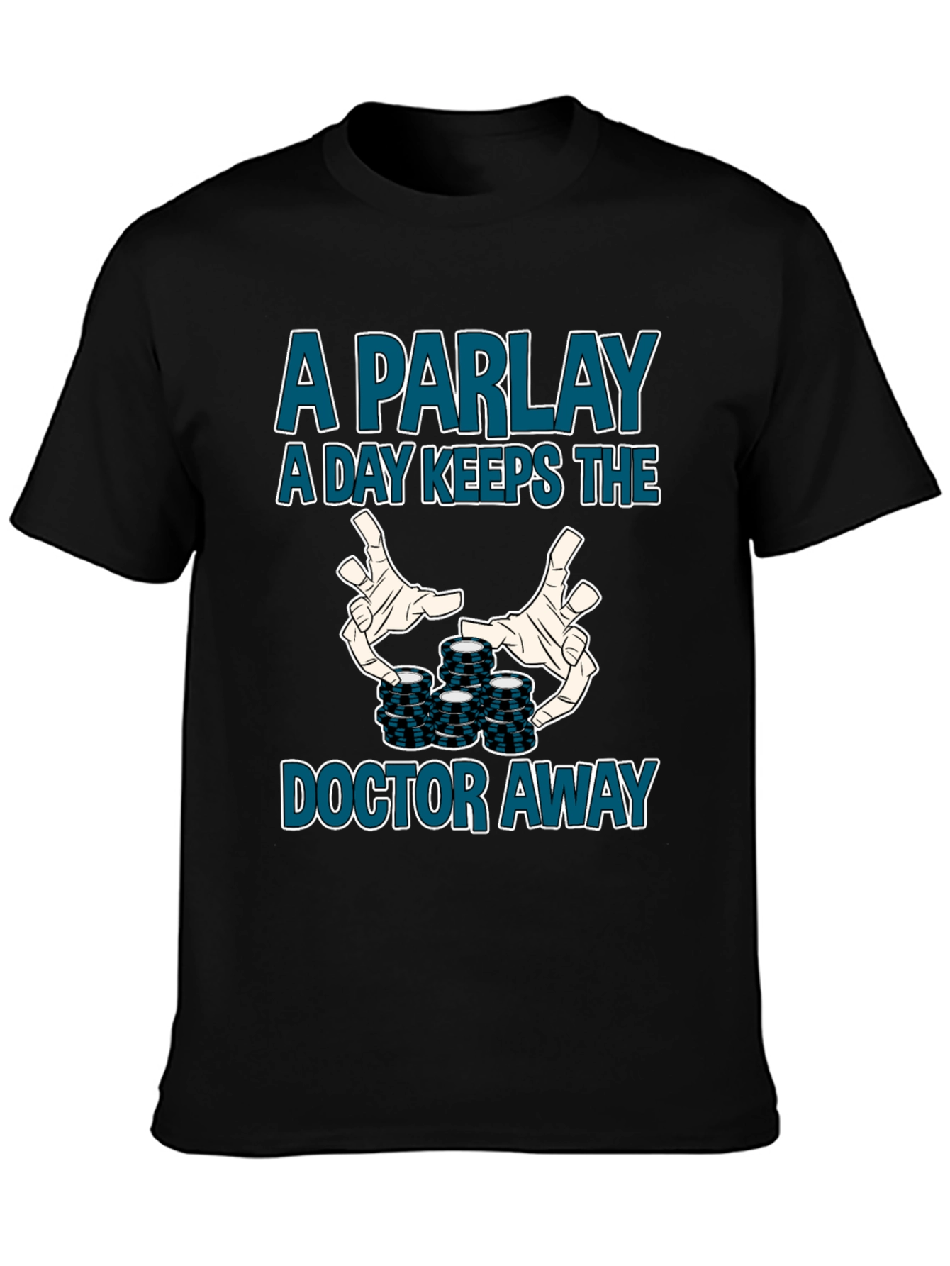Parlay Gambler Graphic Tee - Funny Betting Shirt