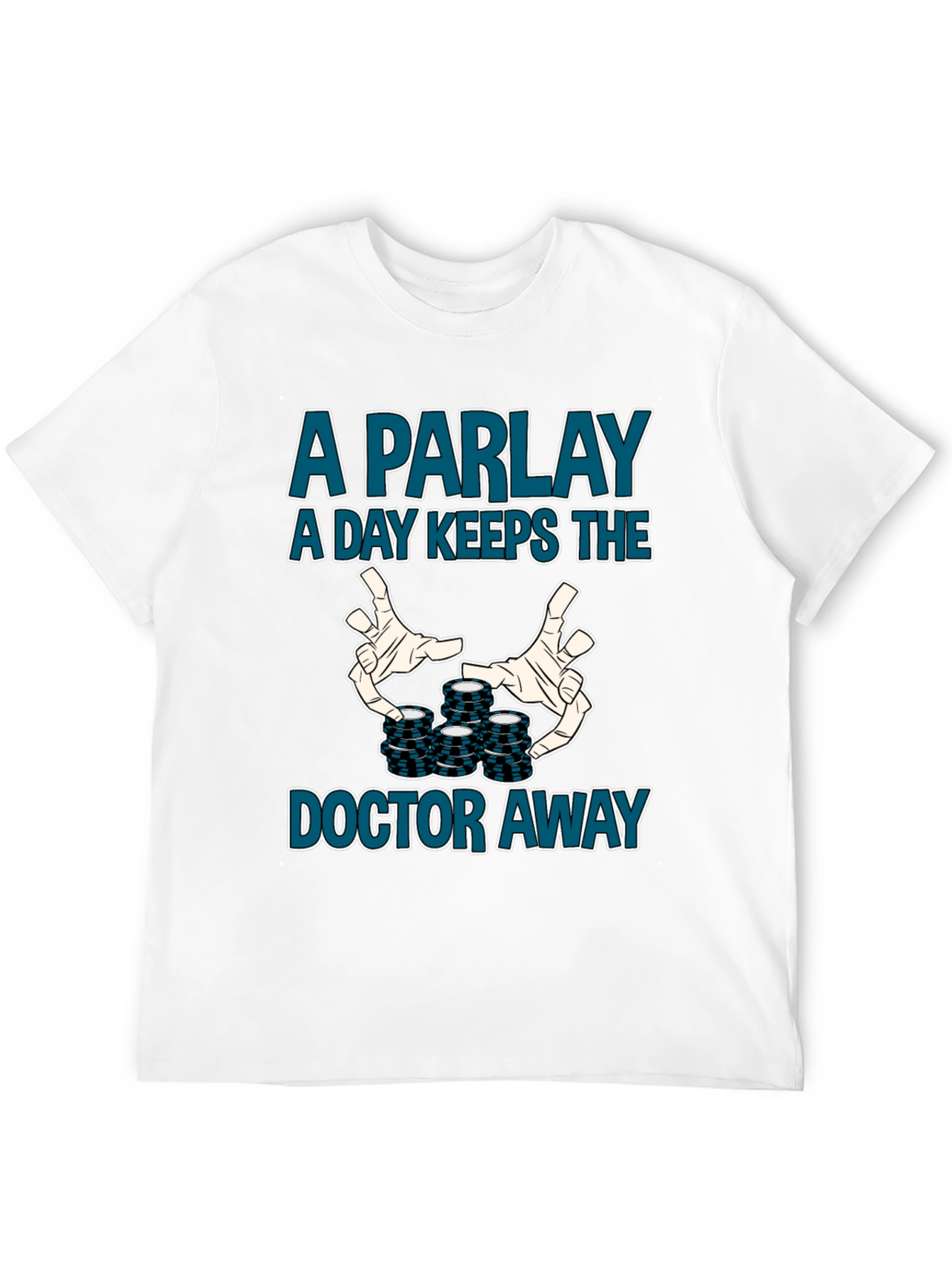 Parlay Gambler Graphic Tee - Funny Betting Shirt