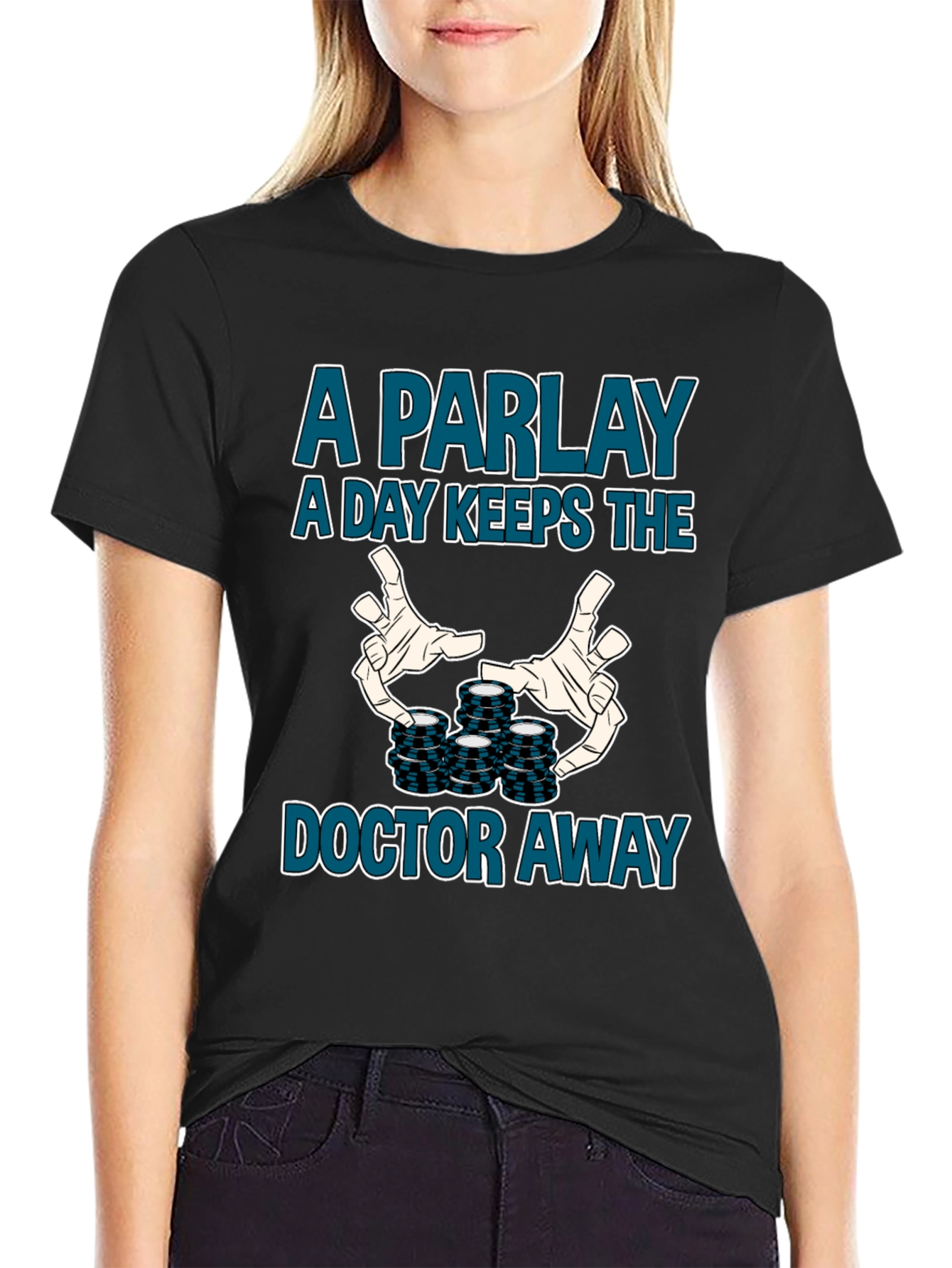 Parlay Gambler Graphic Tee - Funny Betting Shirt