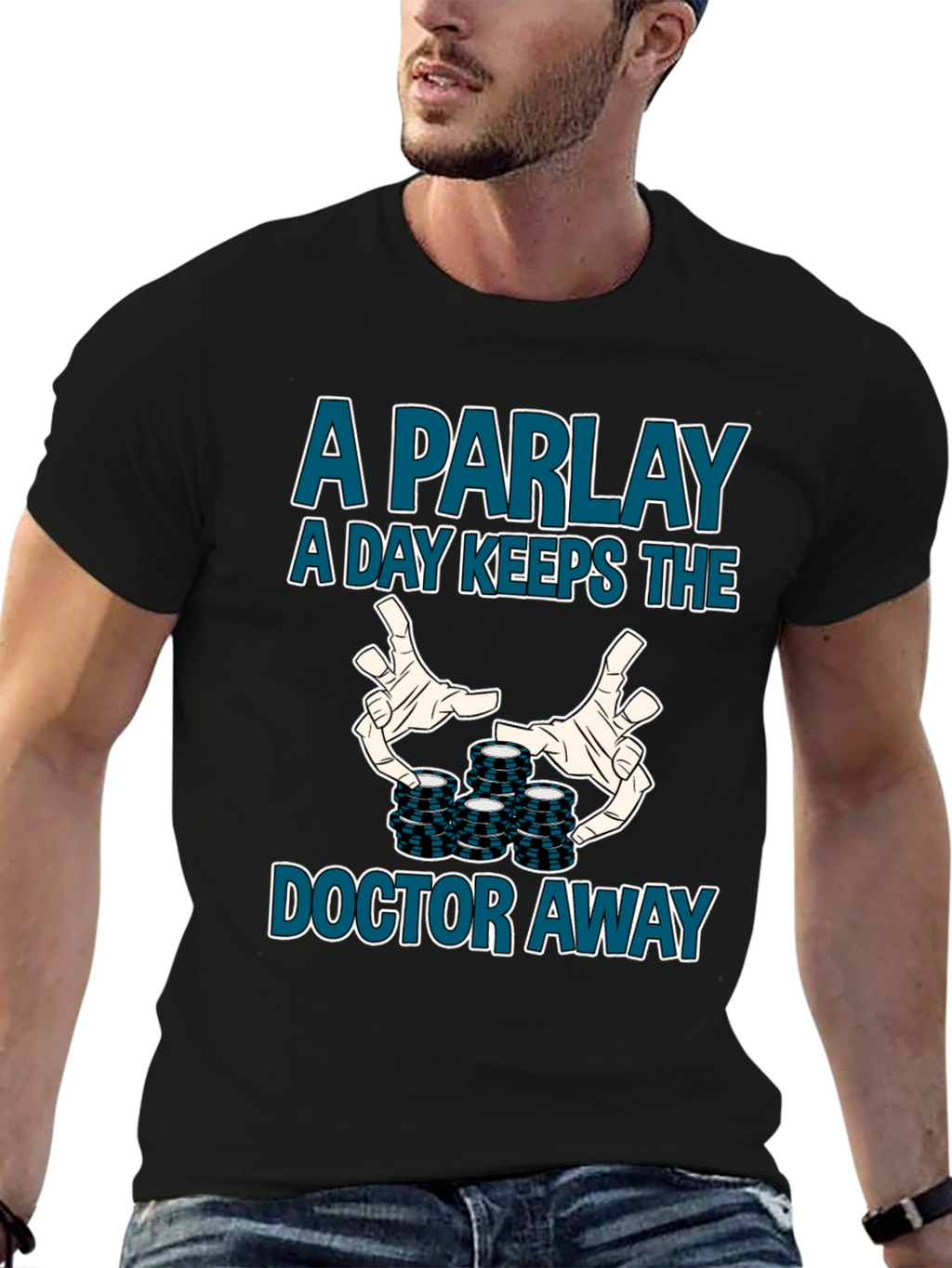 Parlay Gambler Graphic Tee - Funny Betting Shirt