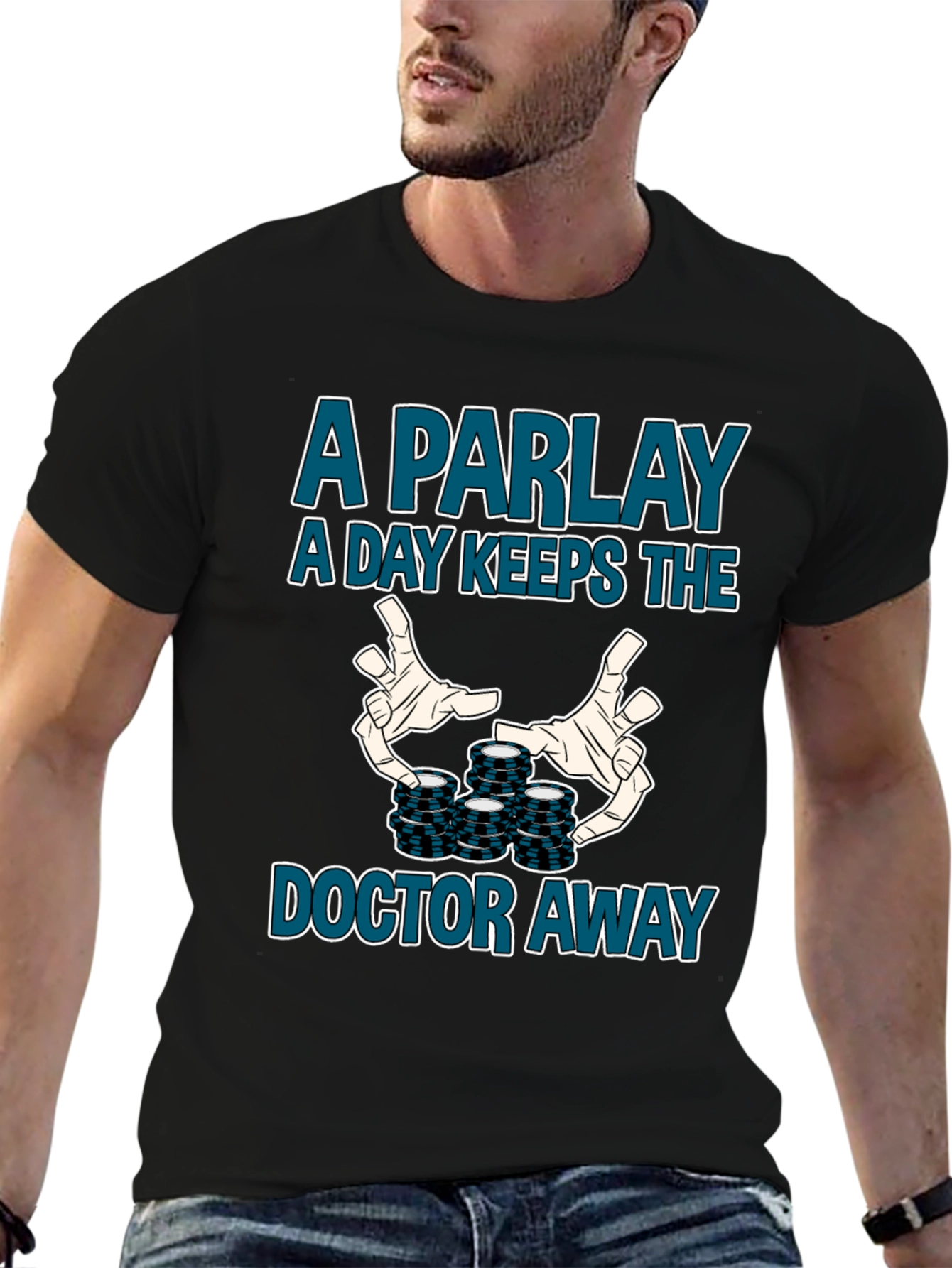 Parlay Gambler Graphic Tee - Funny Betting Shirt