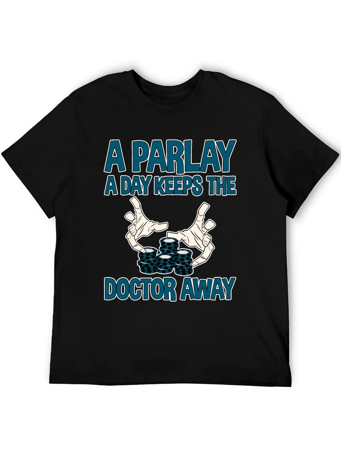 Parlay Gambler Graphic Tee - Funny Betting Shirt