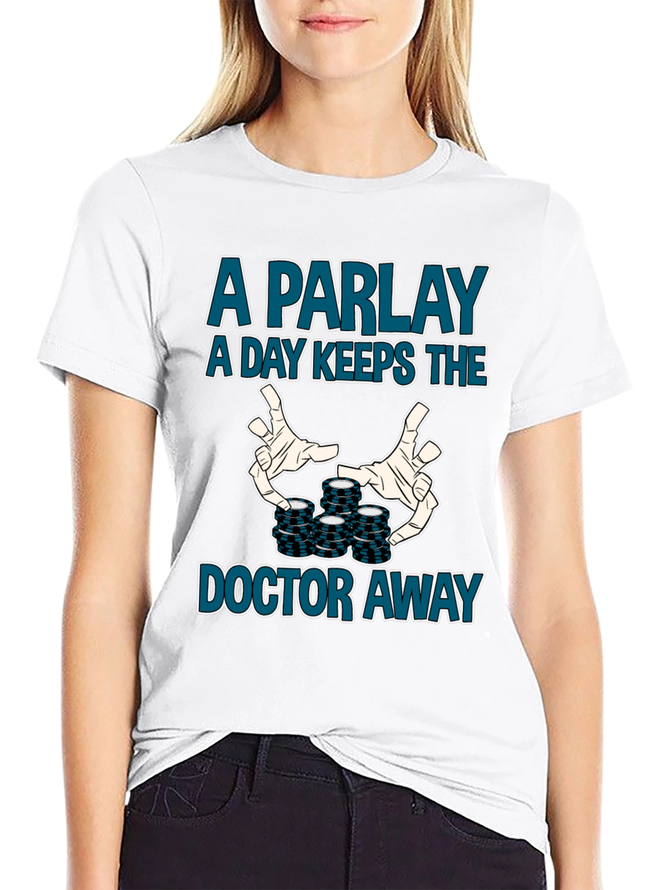 Parlay Gambler Graphic Tee - Funny Betting Shirt