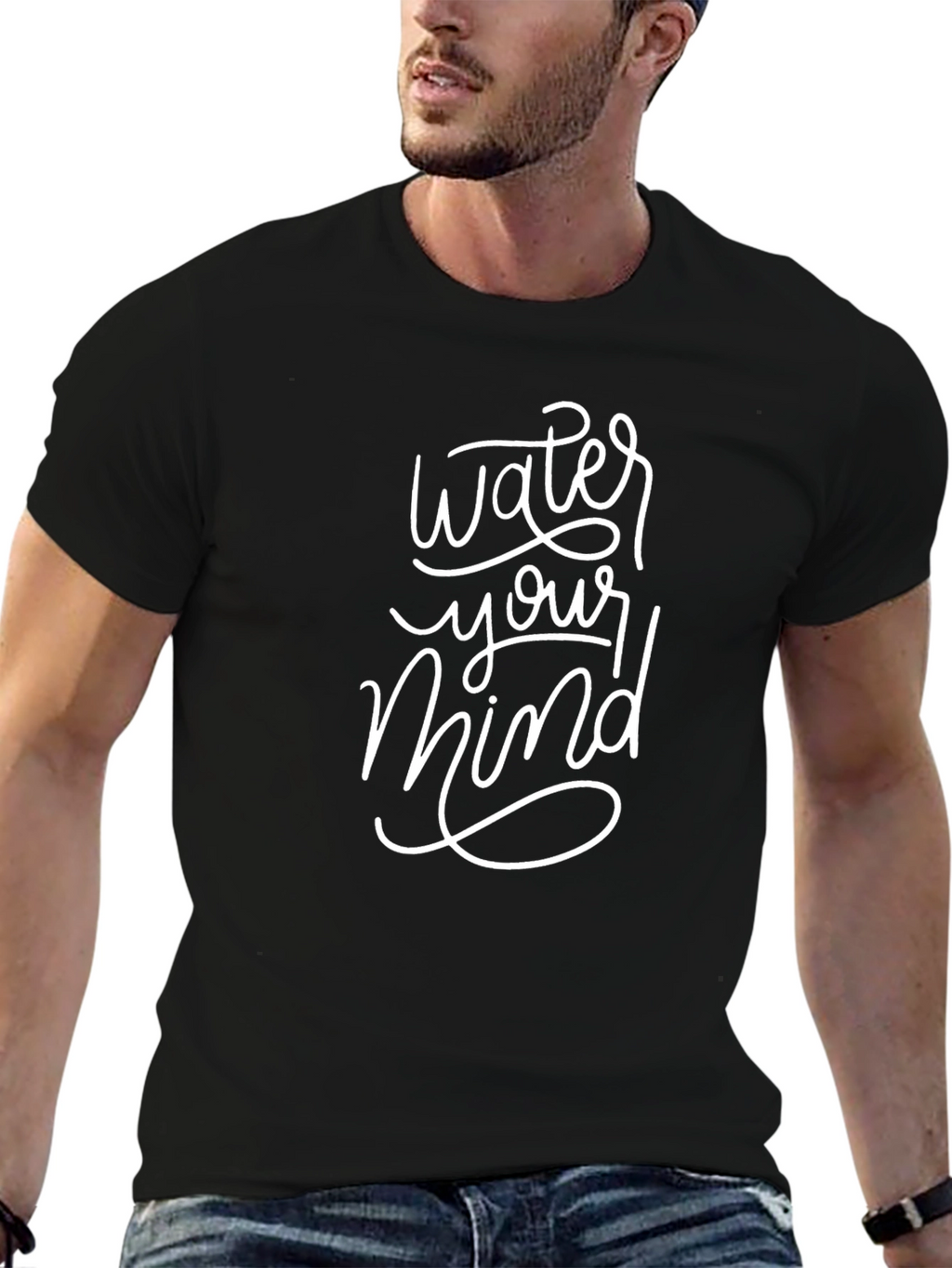 Water Your Mind Graphic T-Shirt
