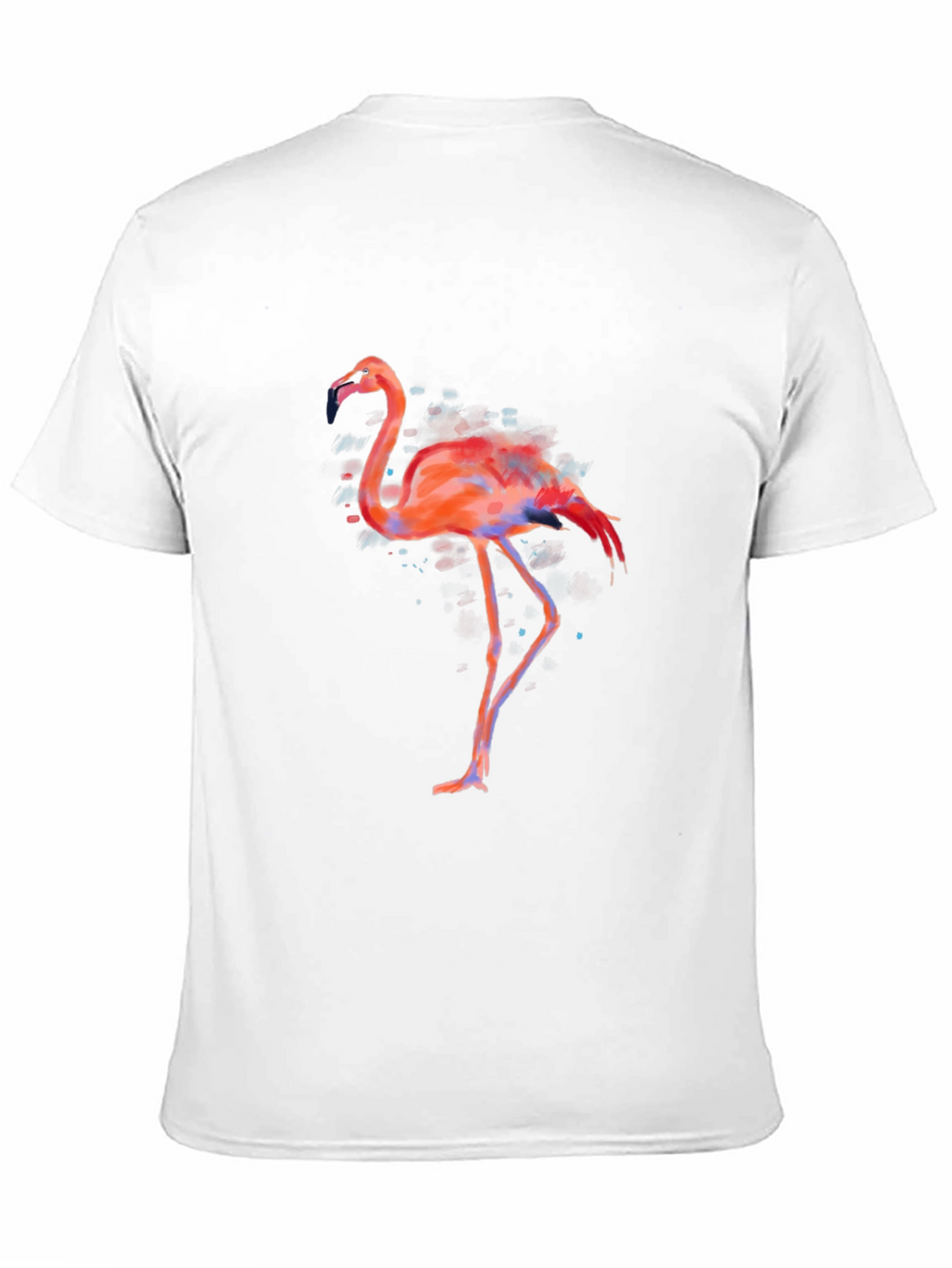 Flamingo Graphic Tee - Mens Black T-Shirt