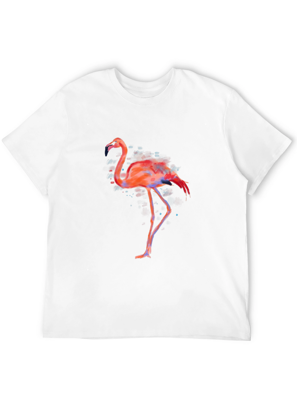 Flamingo Graphic Tee - Mens Black T-Shirt