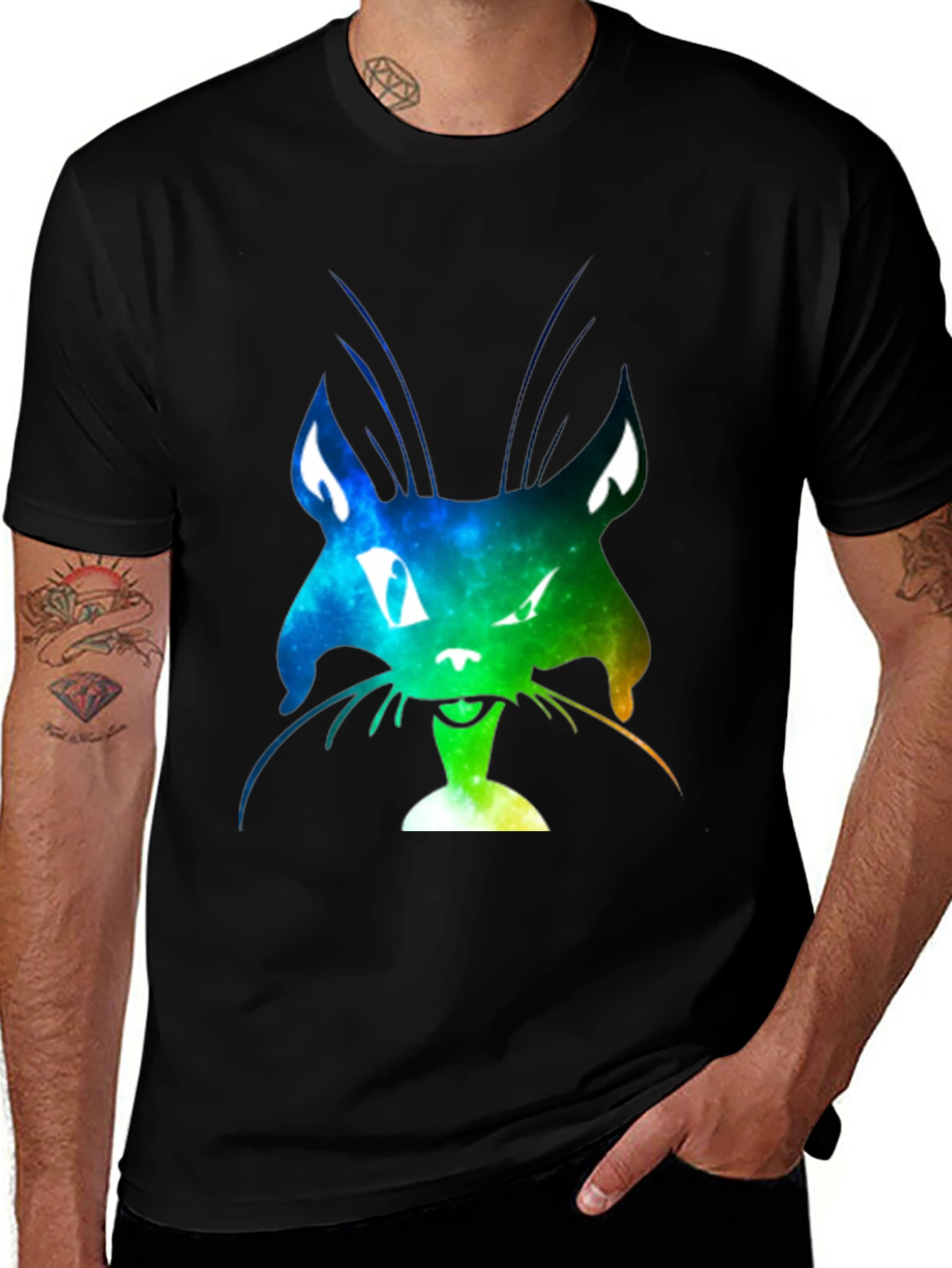 Galaxy Cat Graphic Tee - Unisex