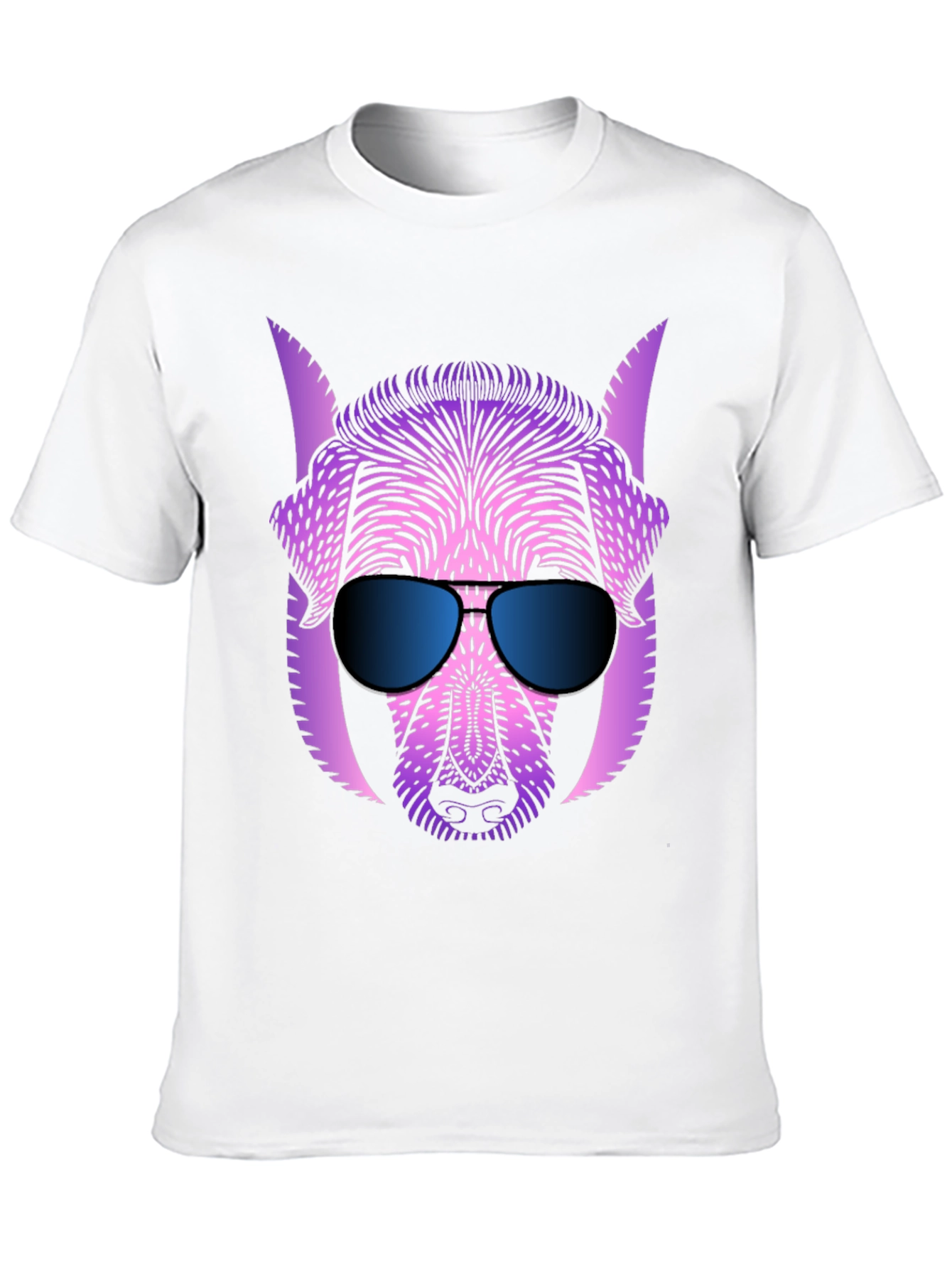 Cool Dog Graphic Tee - Trendy Style