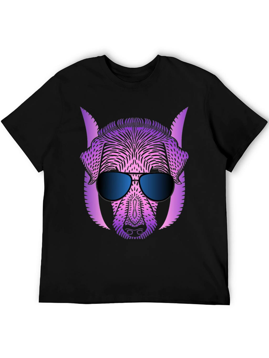 Cool Dog Graphic Tee - Trendy Style