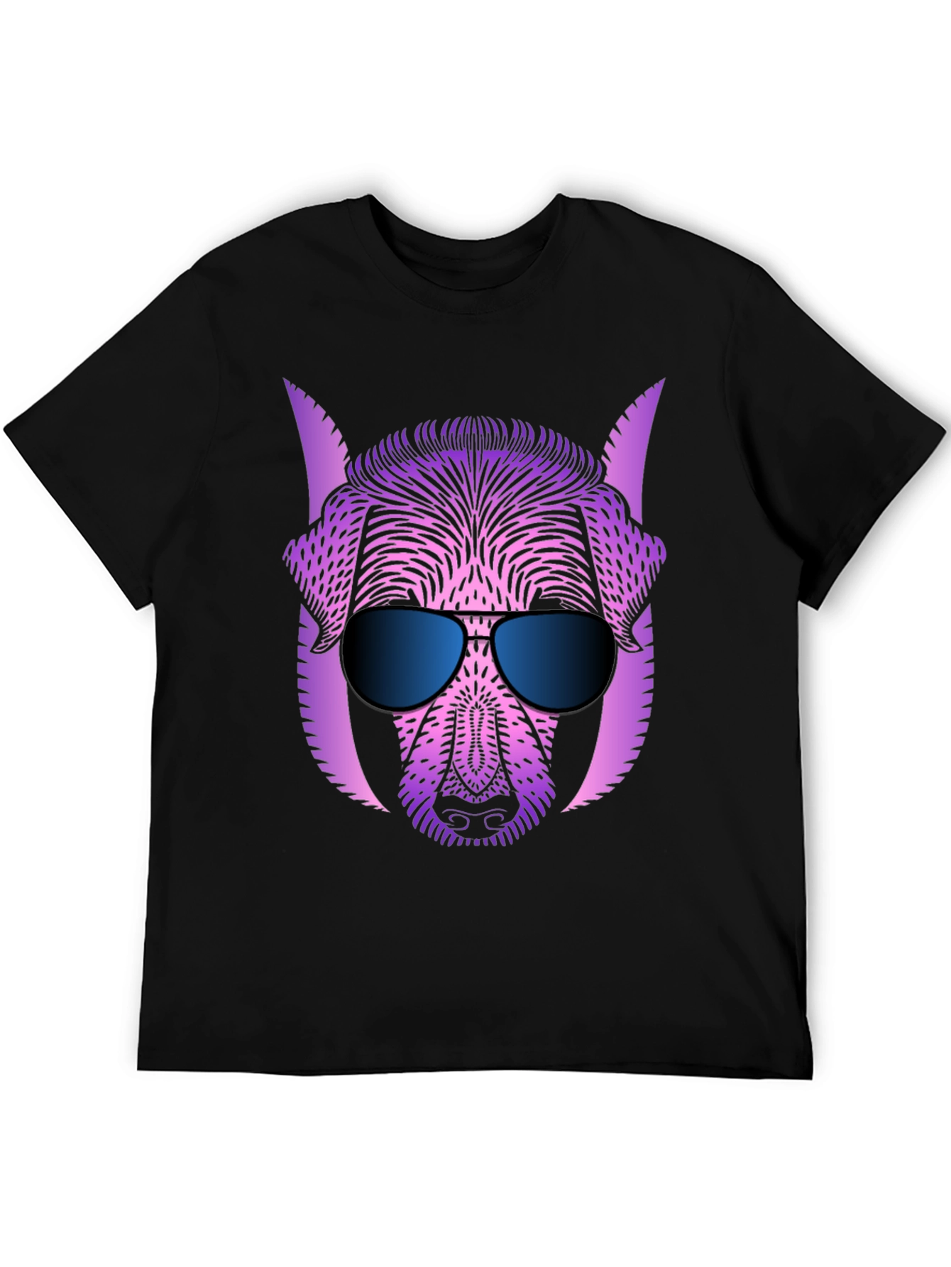 Cool Dog Graphic Tee - Trendy Style