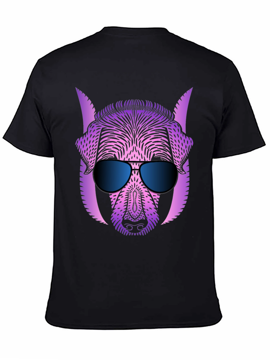 Cool Dog Graphic Tee - Trendy Style