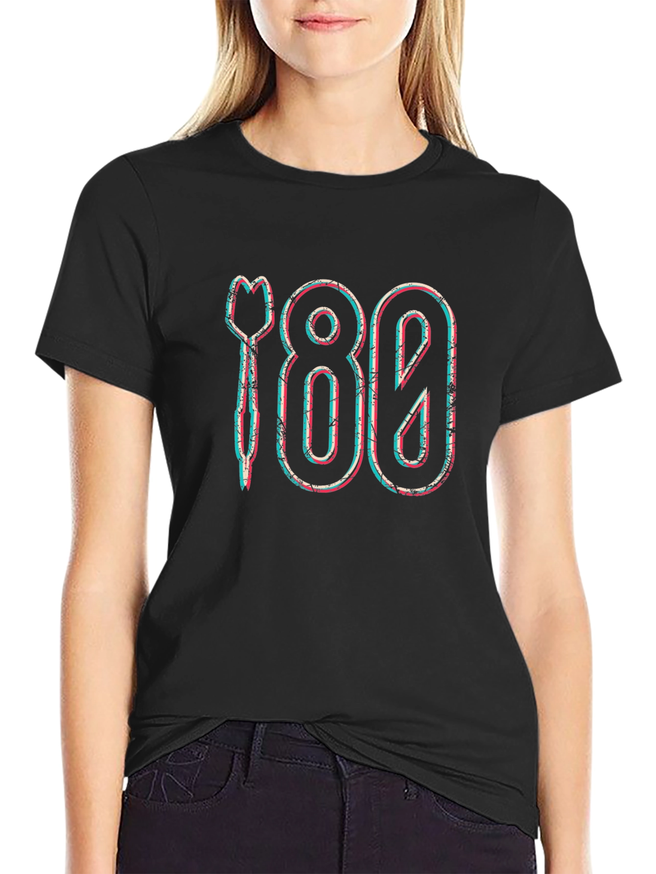 Retro 180 Darts Graphic T-Shirt
