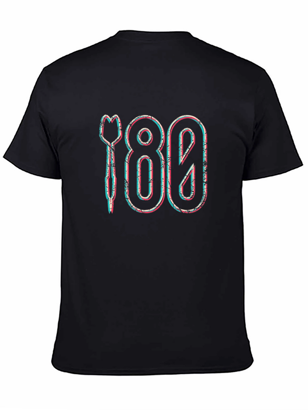 Retro 180 Darts Graphic T-Shirt