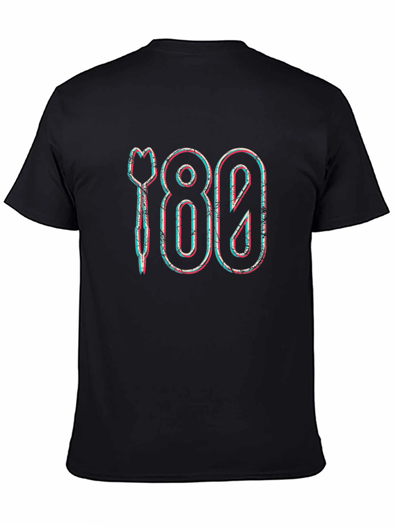 Retro 180 Darts Graphic T-Shirt