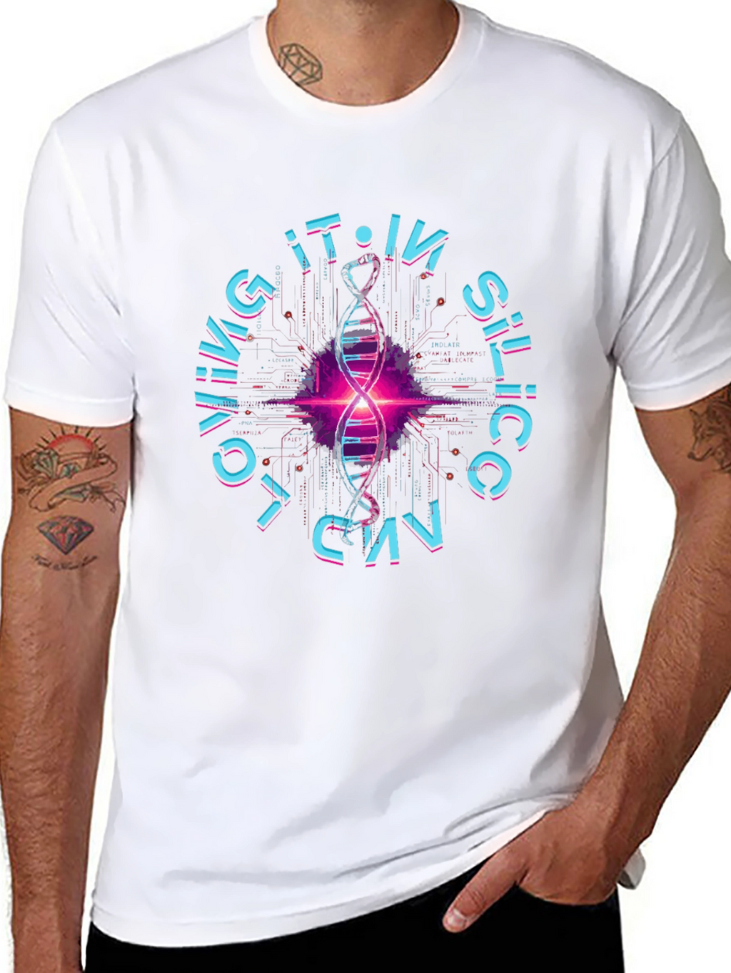 Loving It In Silico T-Shirt DNA Design