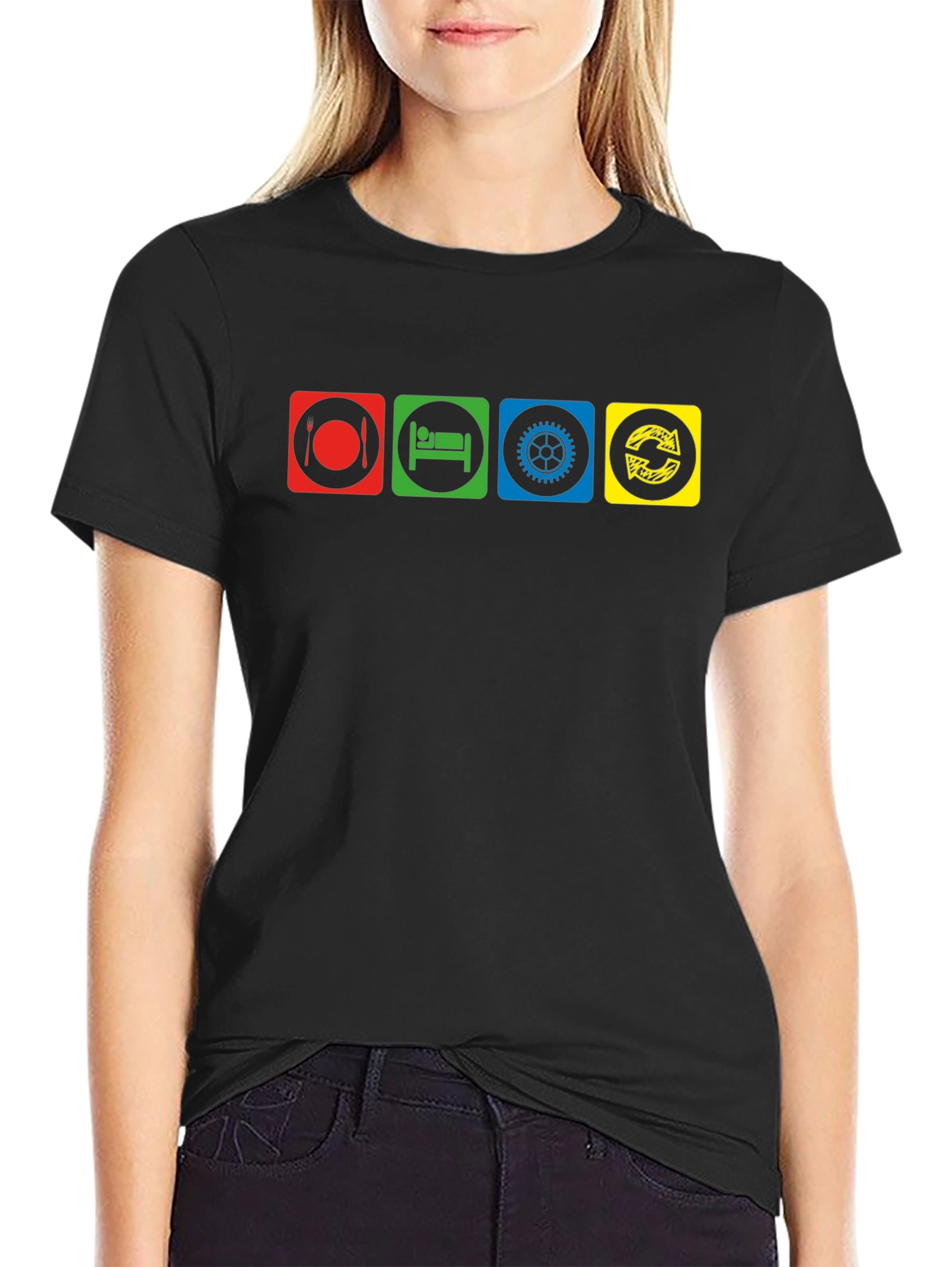 Eat Sleep Ride Repeat T-Shirt