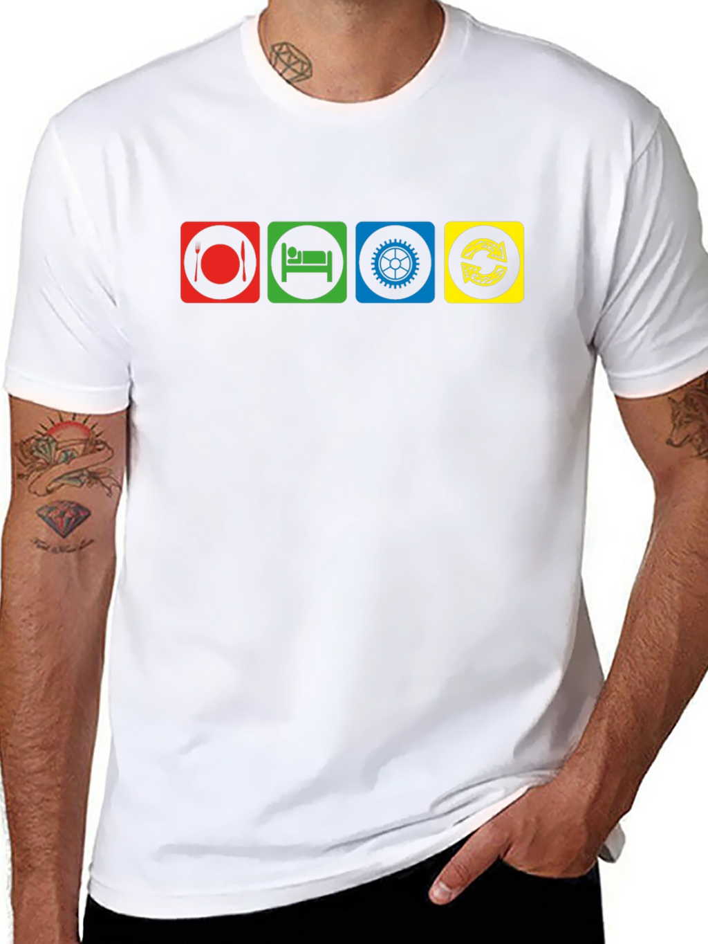 Eat Sleep Ride Repeat T-Shirt