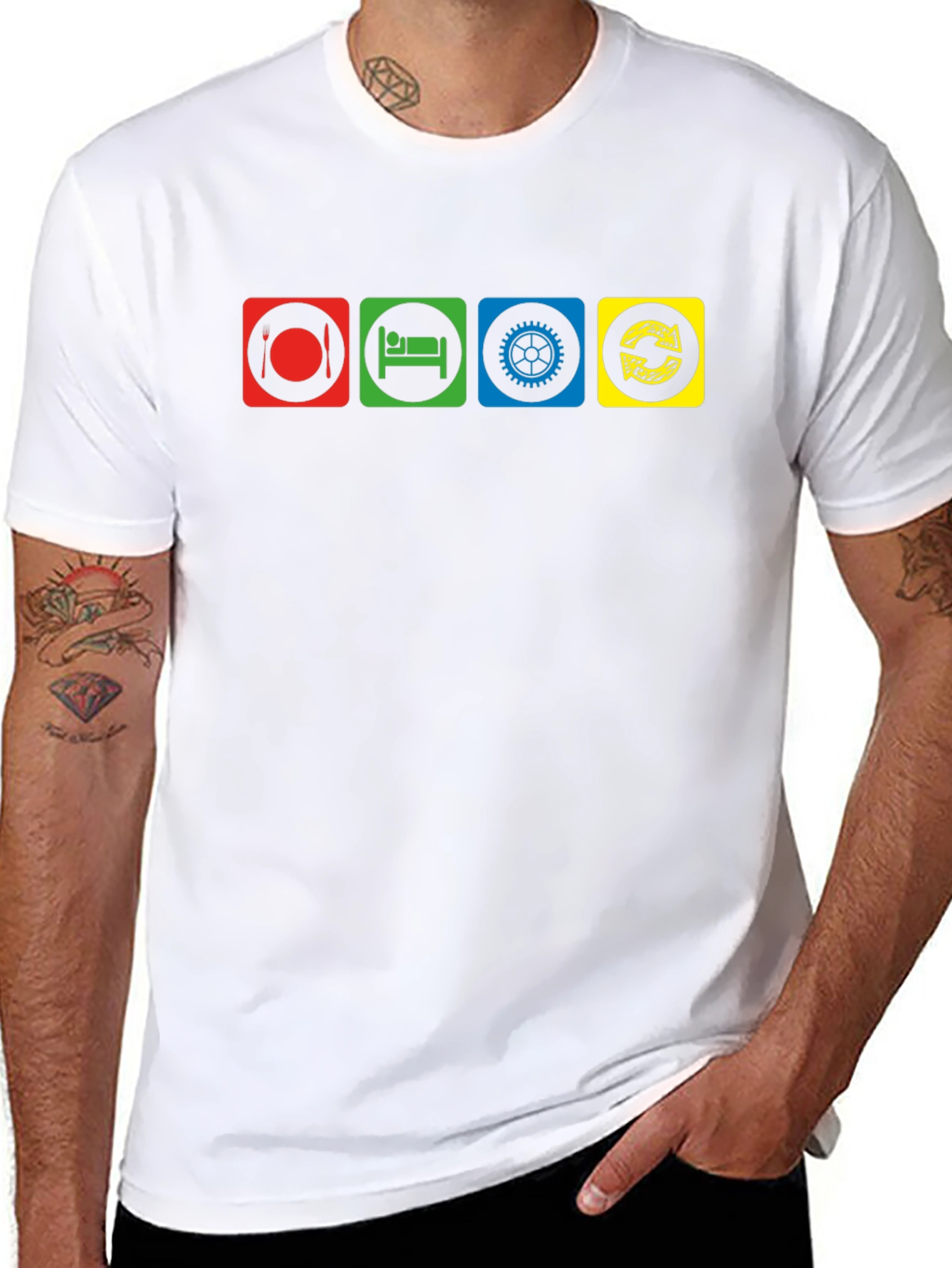 Eat Sleep Ride Repeat T-Shirt