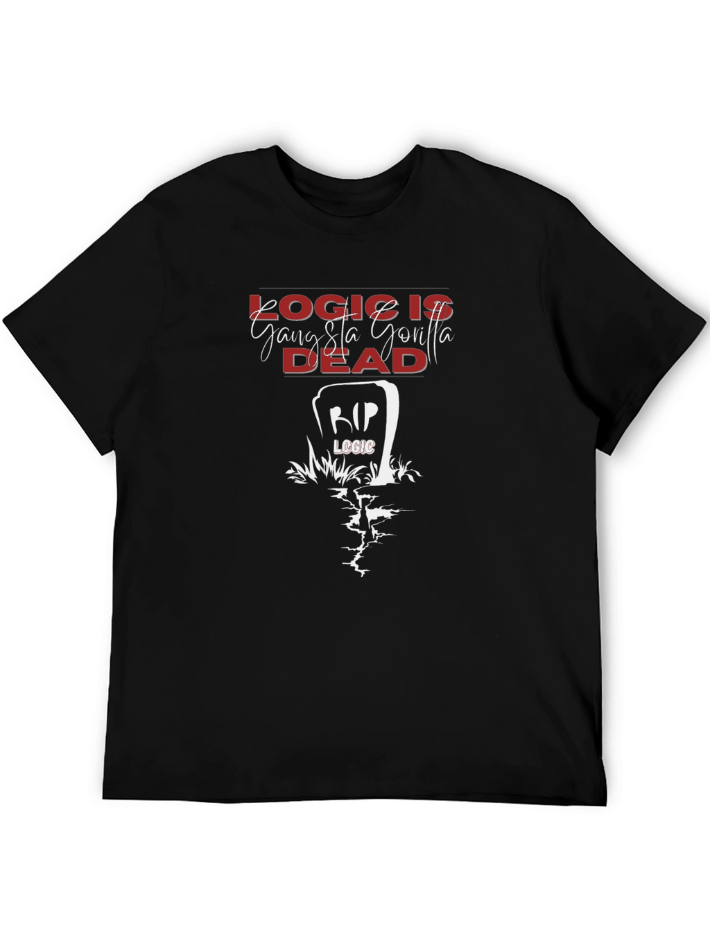 Logic Is Dead Graphic Tee - Black