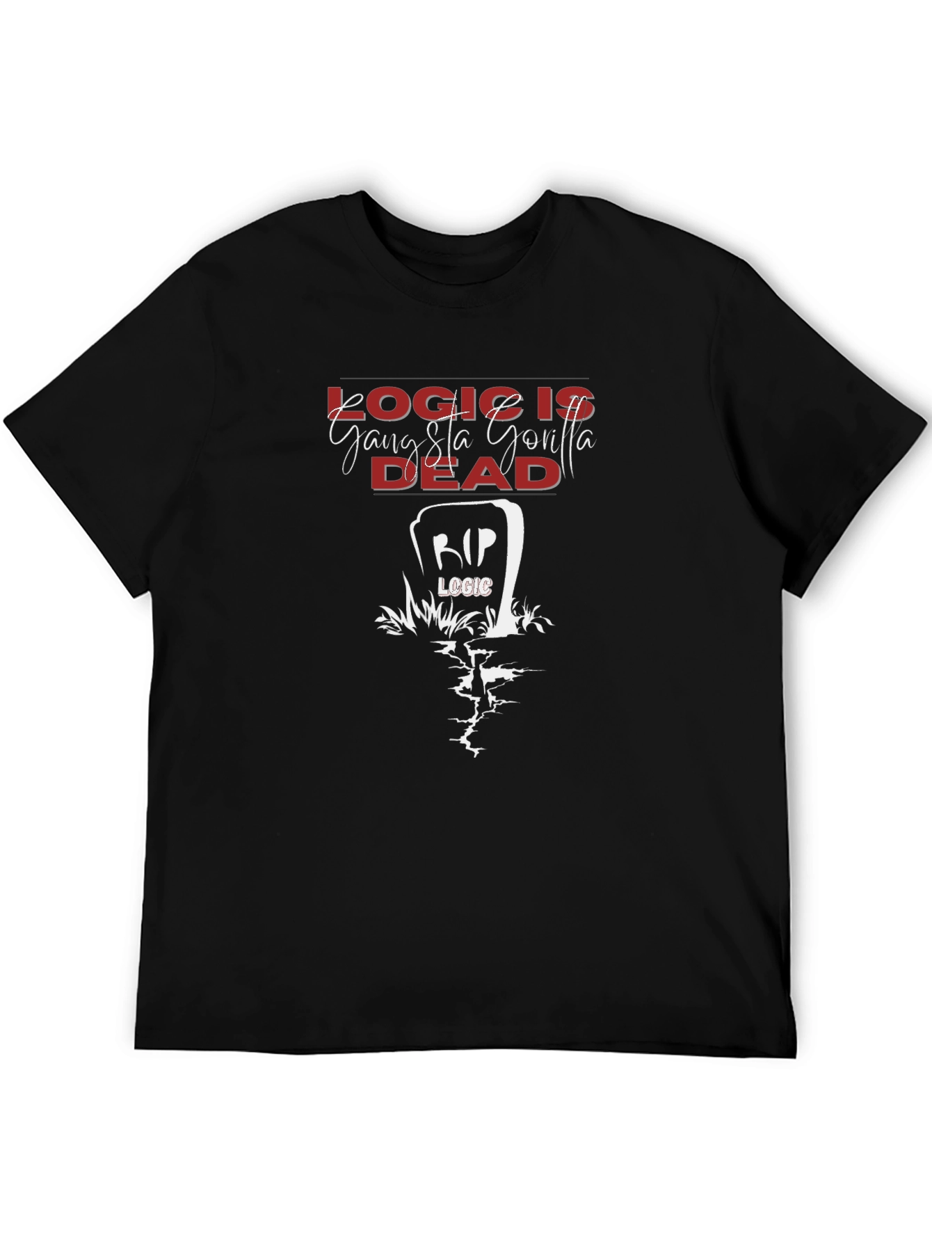 Logic Is Dead Graphic Tee - Black