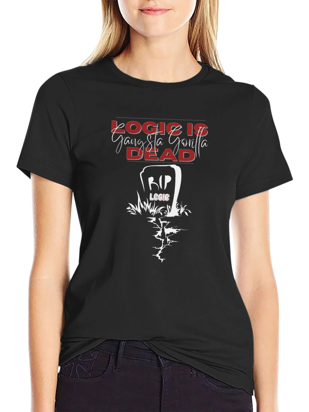 Logic Is Dead Graphic Tee - Black