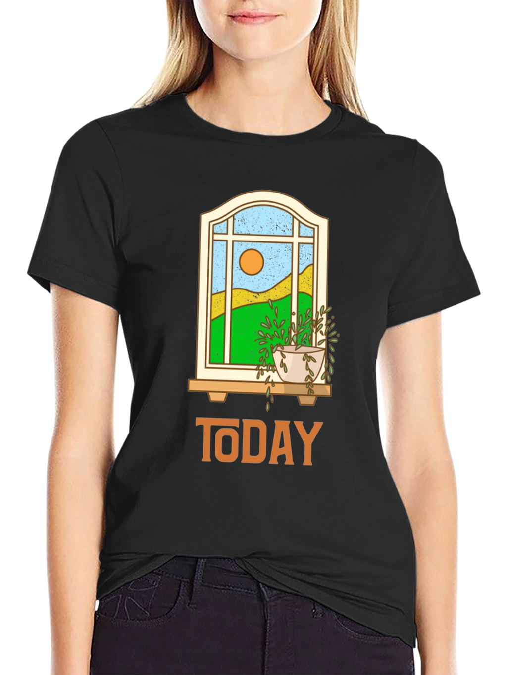 Today Window Graphic T-Shirt