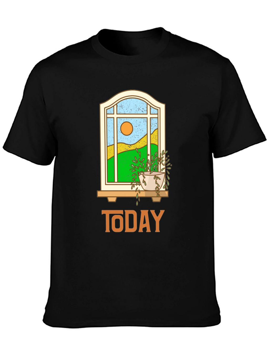 Today Window Graphic T-Shirt