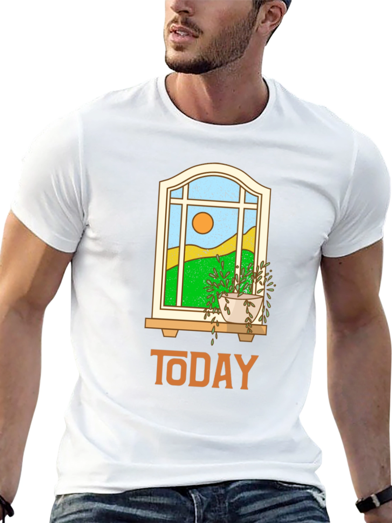 Today Window Graphic T-Shirt