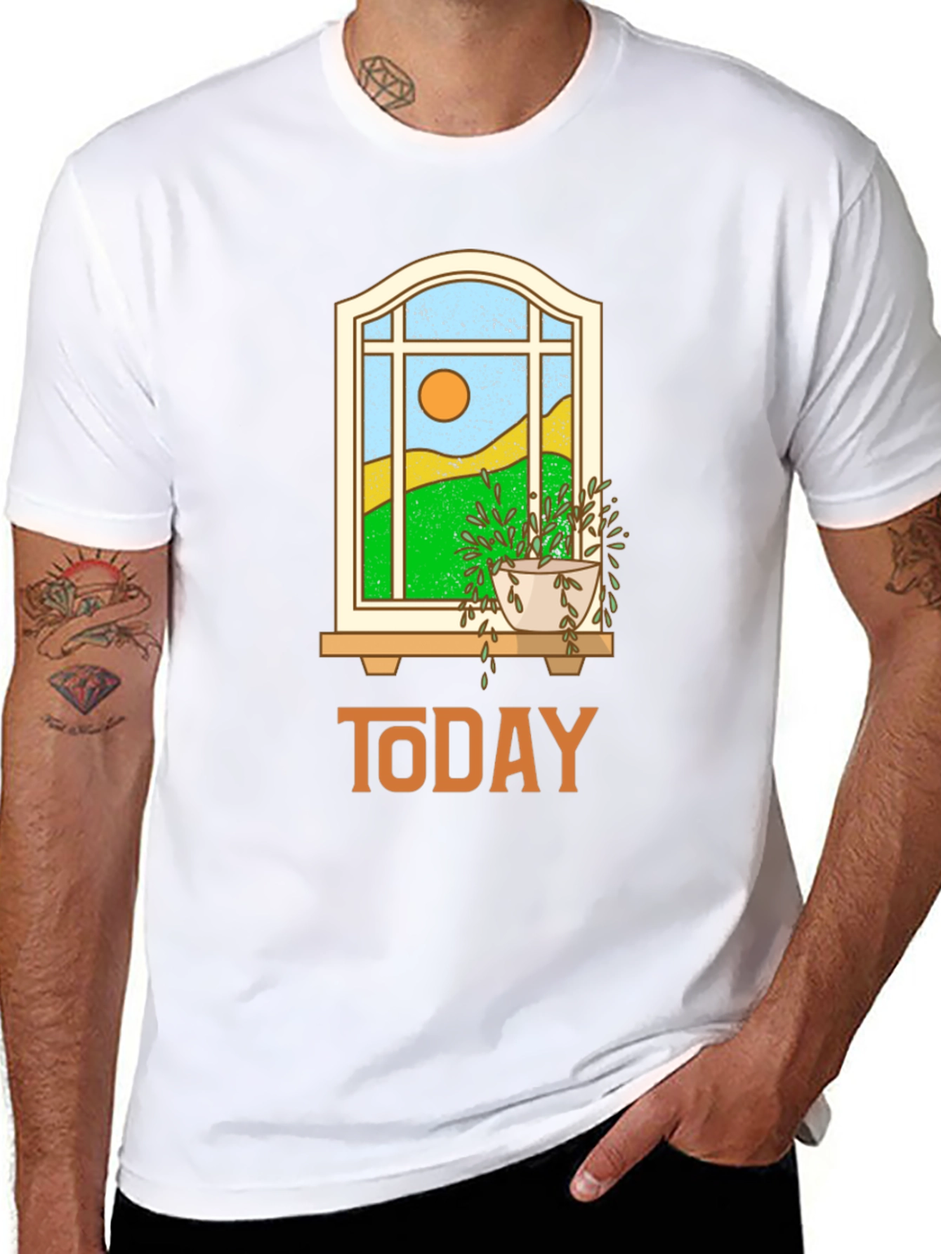 Today Window Graphic T-Shirt