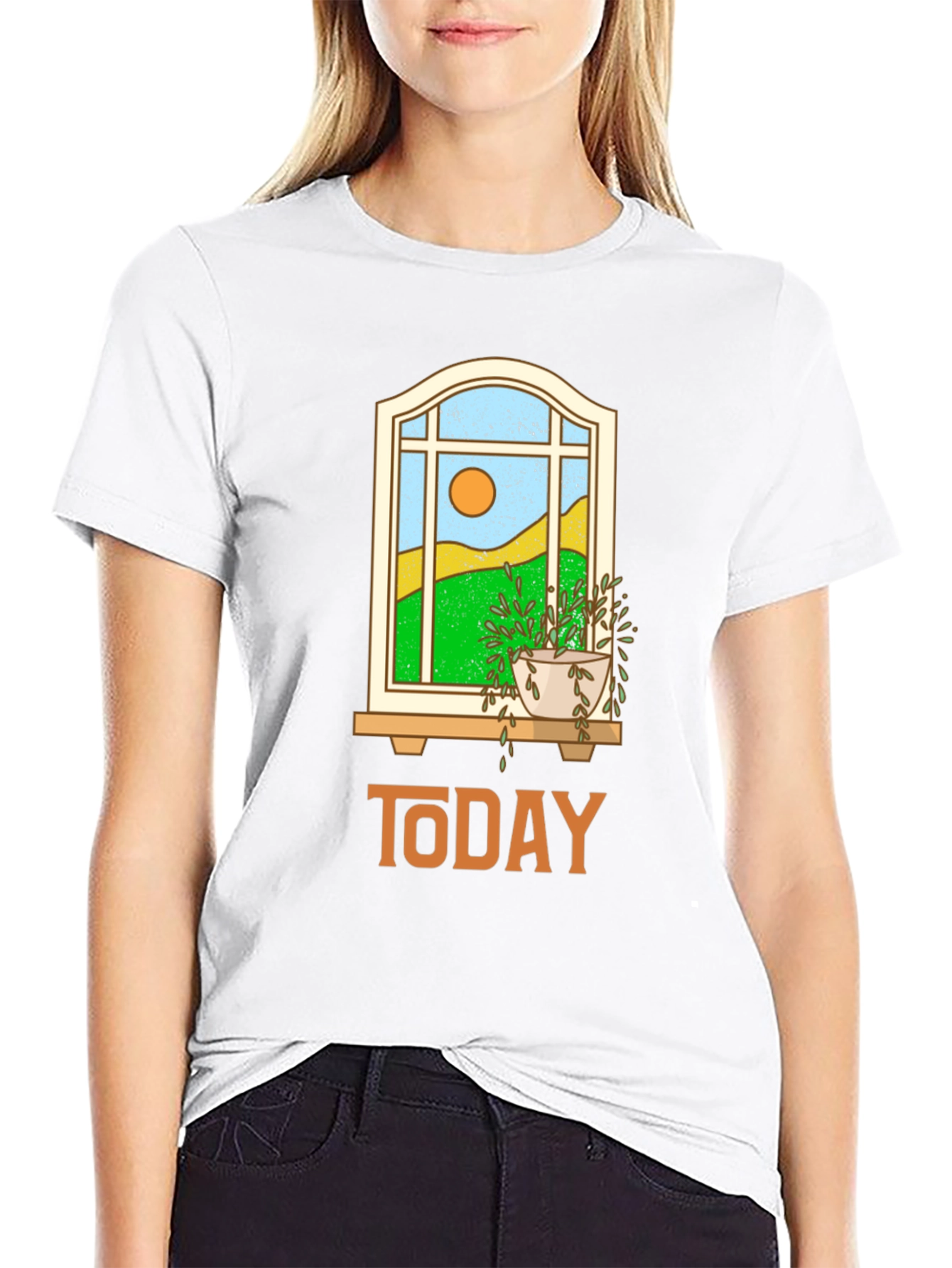 Today Window Graphic T-Shirt