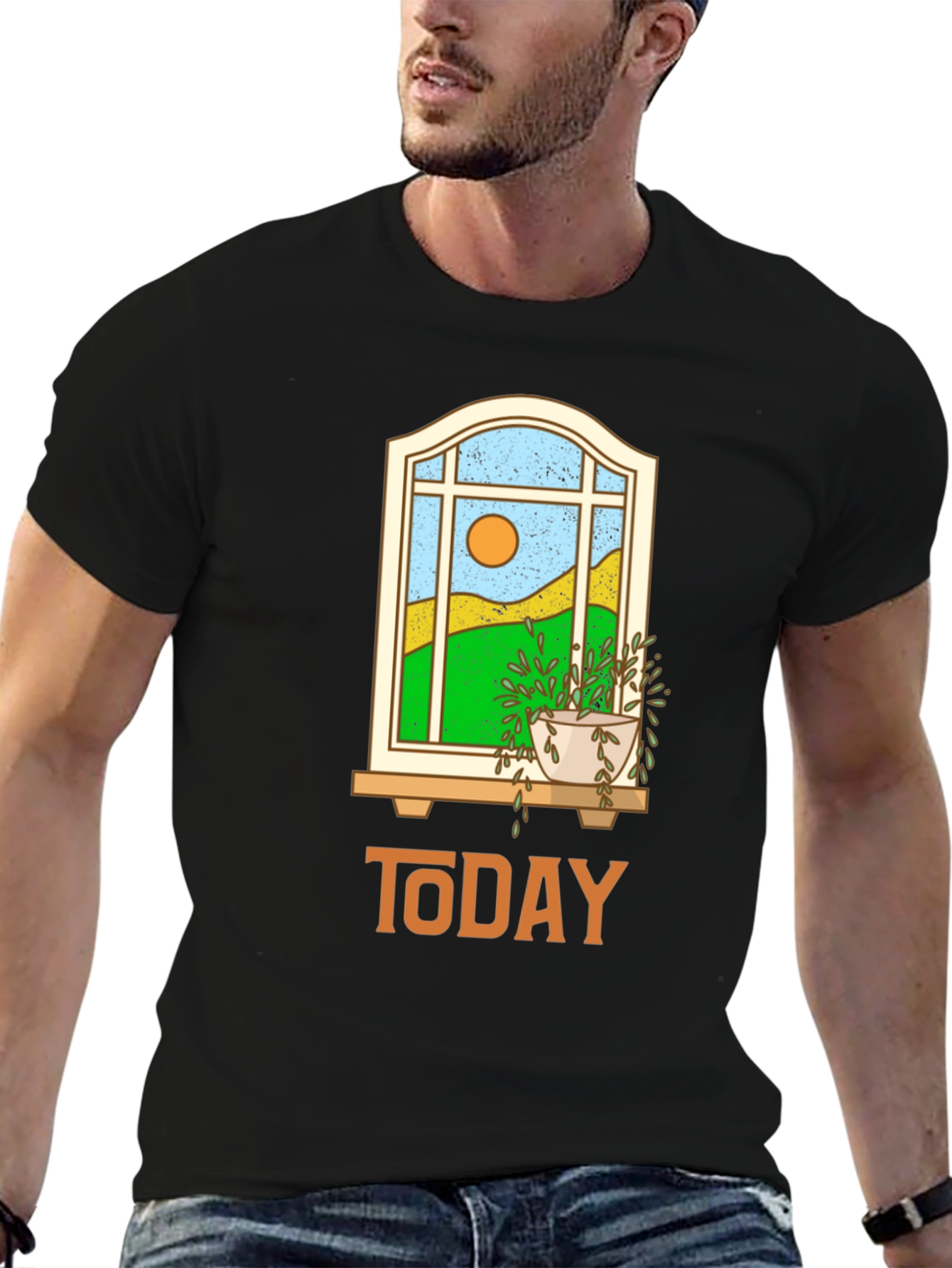 Today Window Graphic T-Shirt
