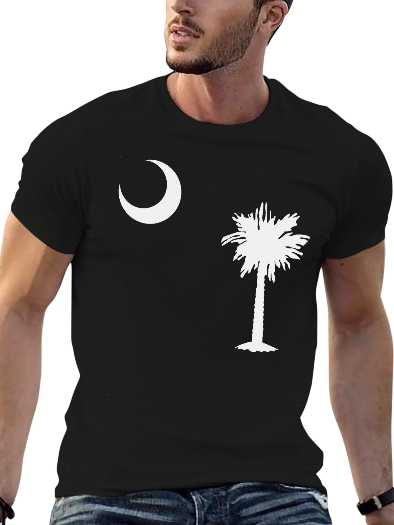 South Carolina Palmetto & Moon Graphic Tee