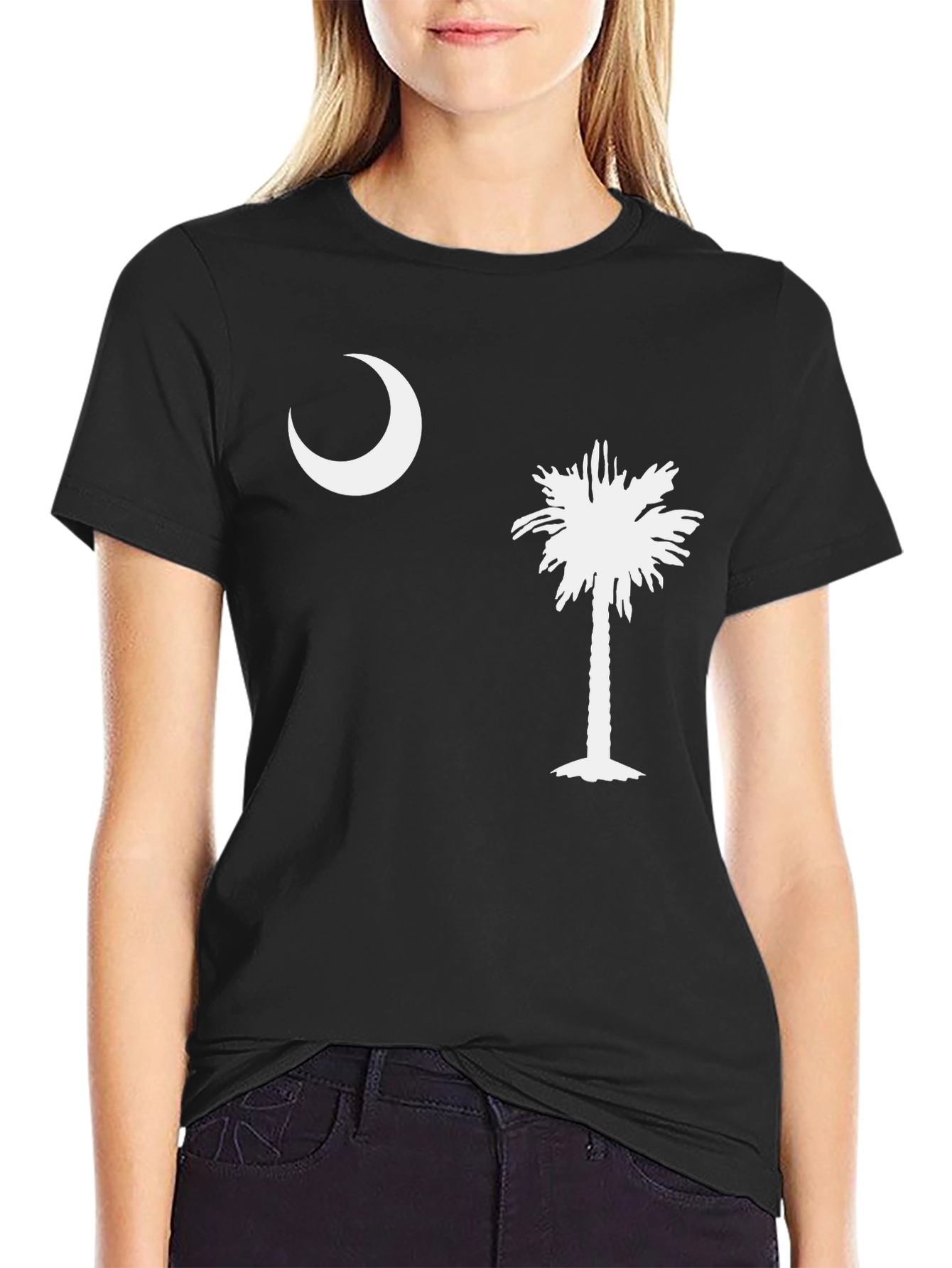 South Carolina Palmetto & Moon Graphic Tee
