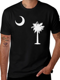 South Carolina Palmetto & Moon Graphic Tee