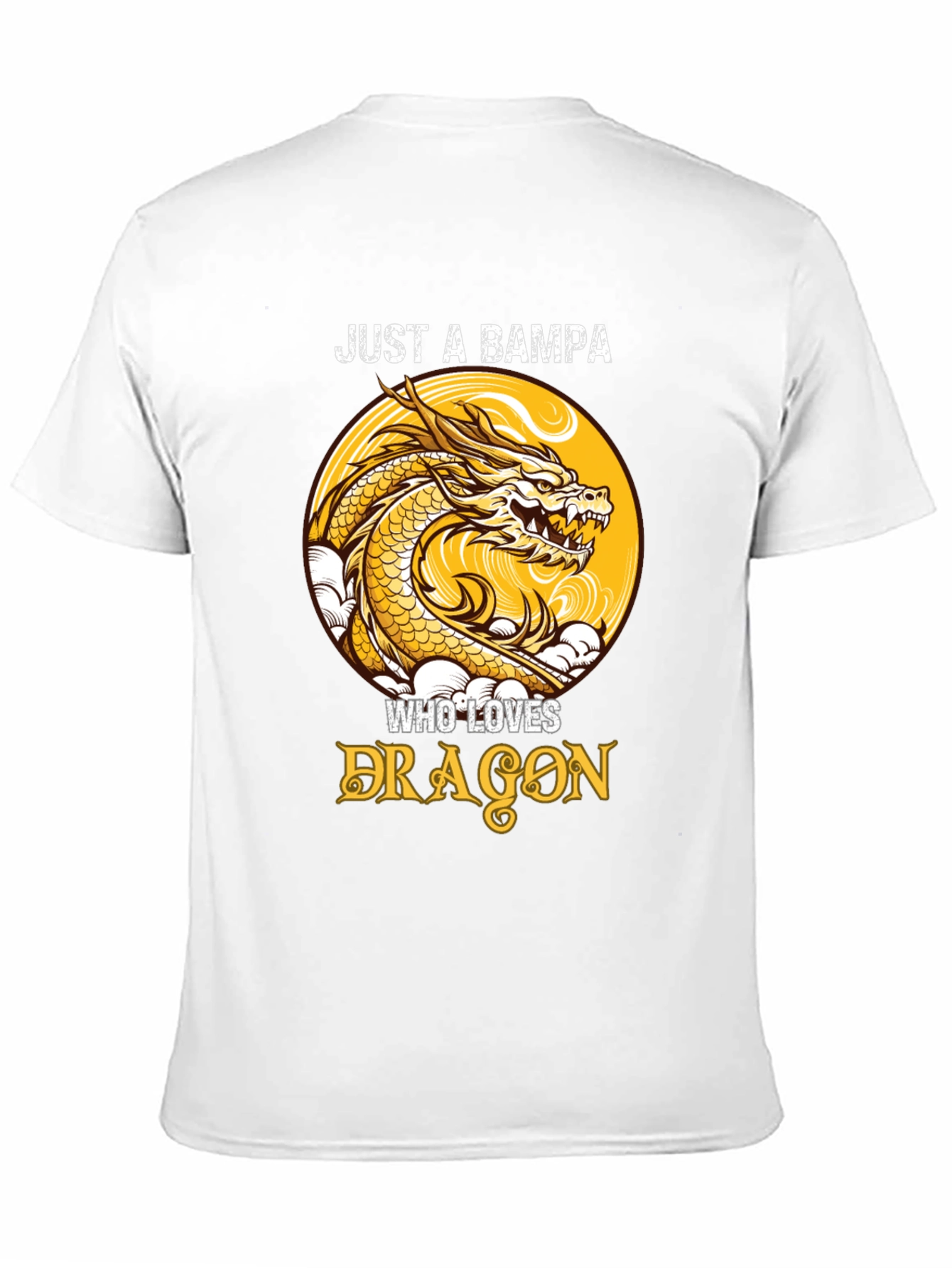 Bampa Dragon Lover Graphic Tee - Unique Design