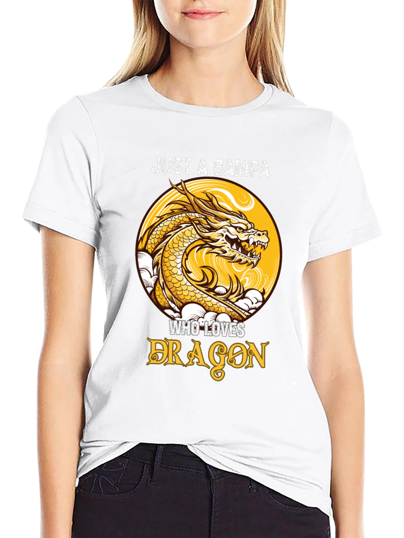 Bampa Dragon Lover Graphic Tee - Unique Design