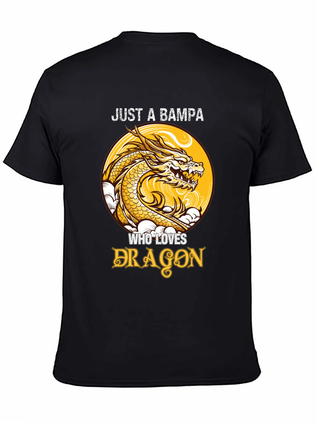 Bampa Dragon Lover Graphic Tee - Unique Design