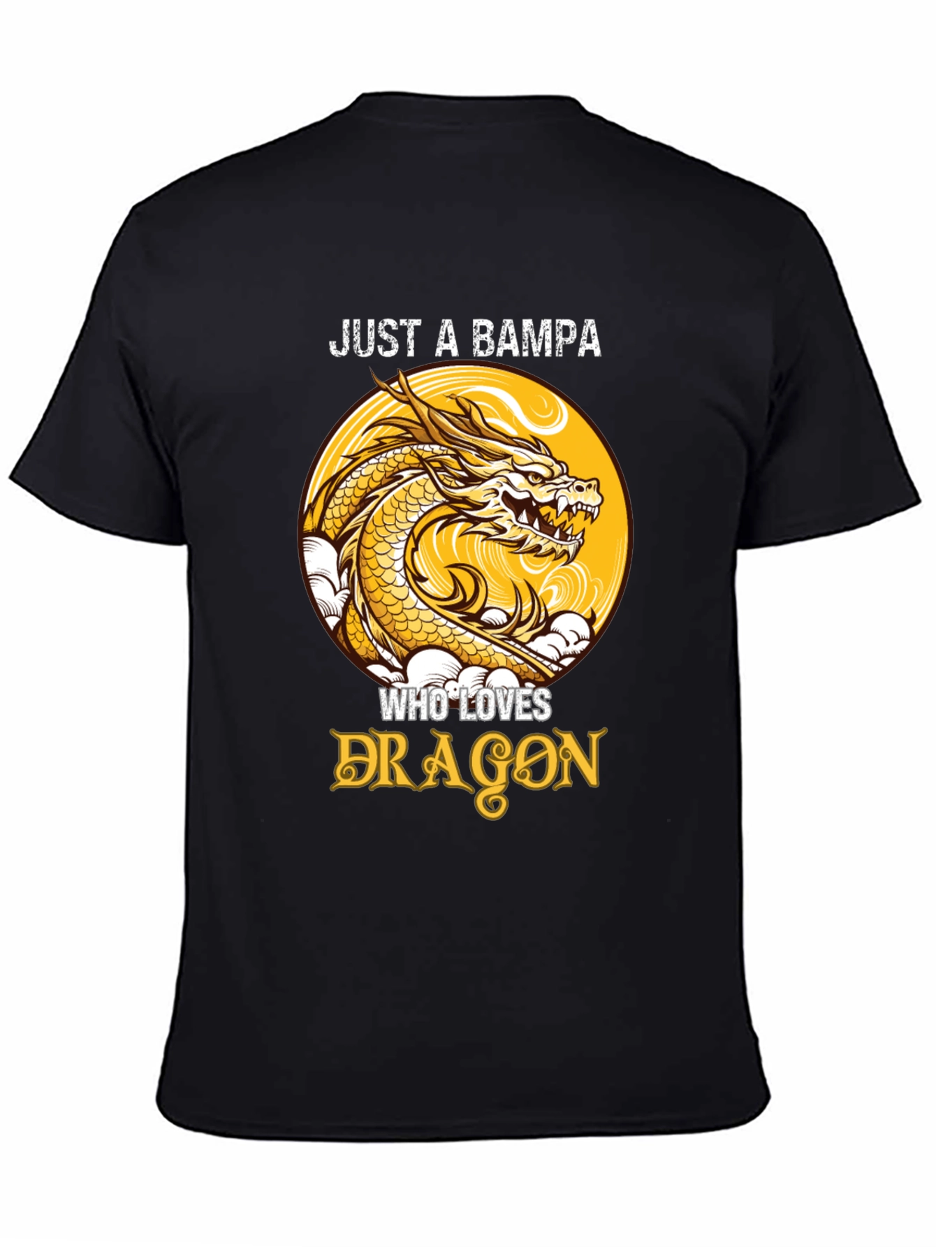 Bampa Dragon Lover Graphic Tee - Unique Design