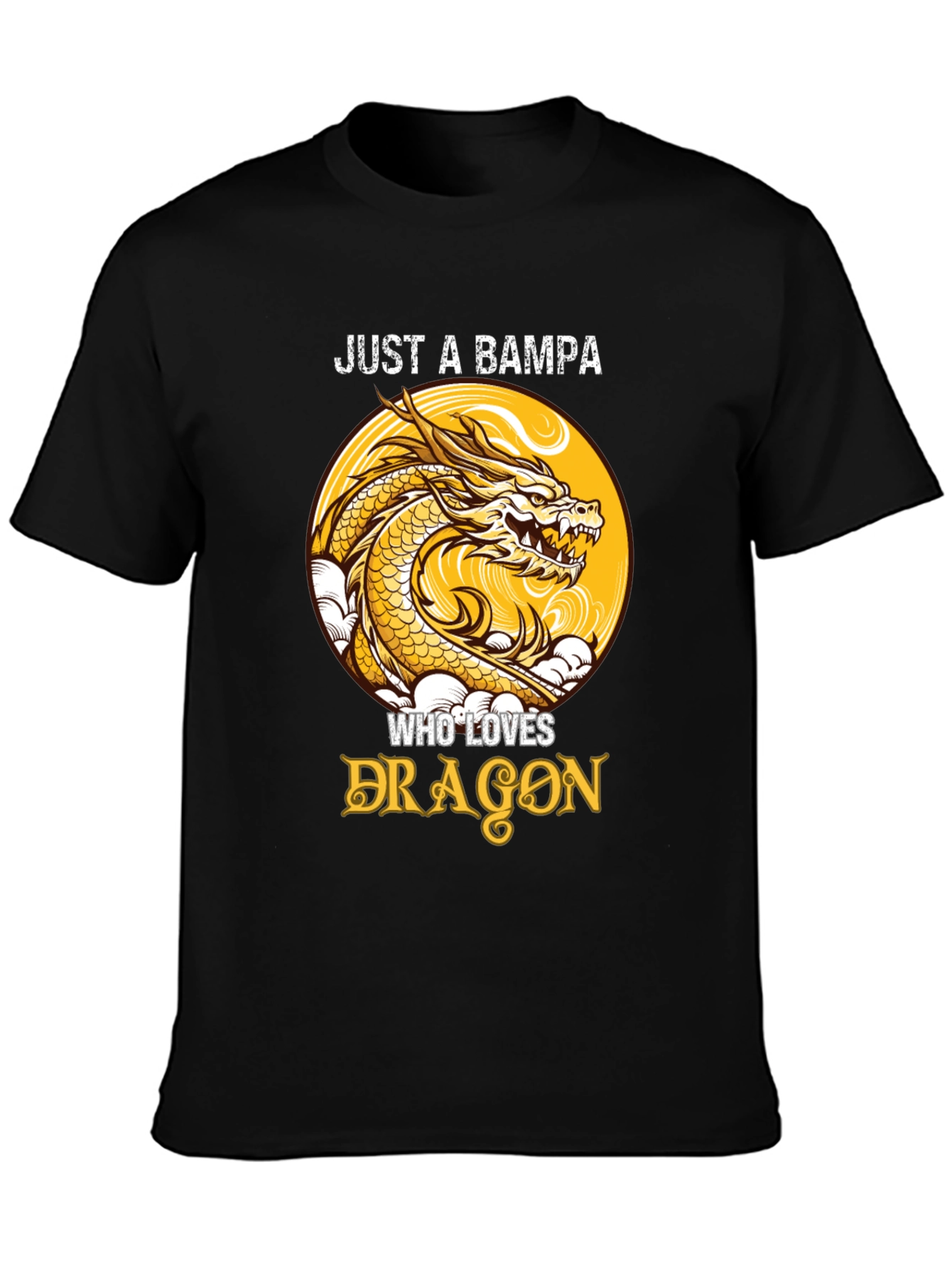 Bampa Dragon Lover Graphic Tee - Unique Design